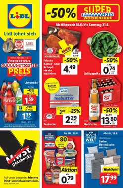 Lidl Flugblatt (ab 18.06.2025) - Angebote und Prospekt