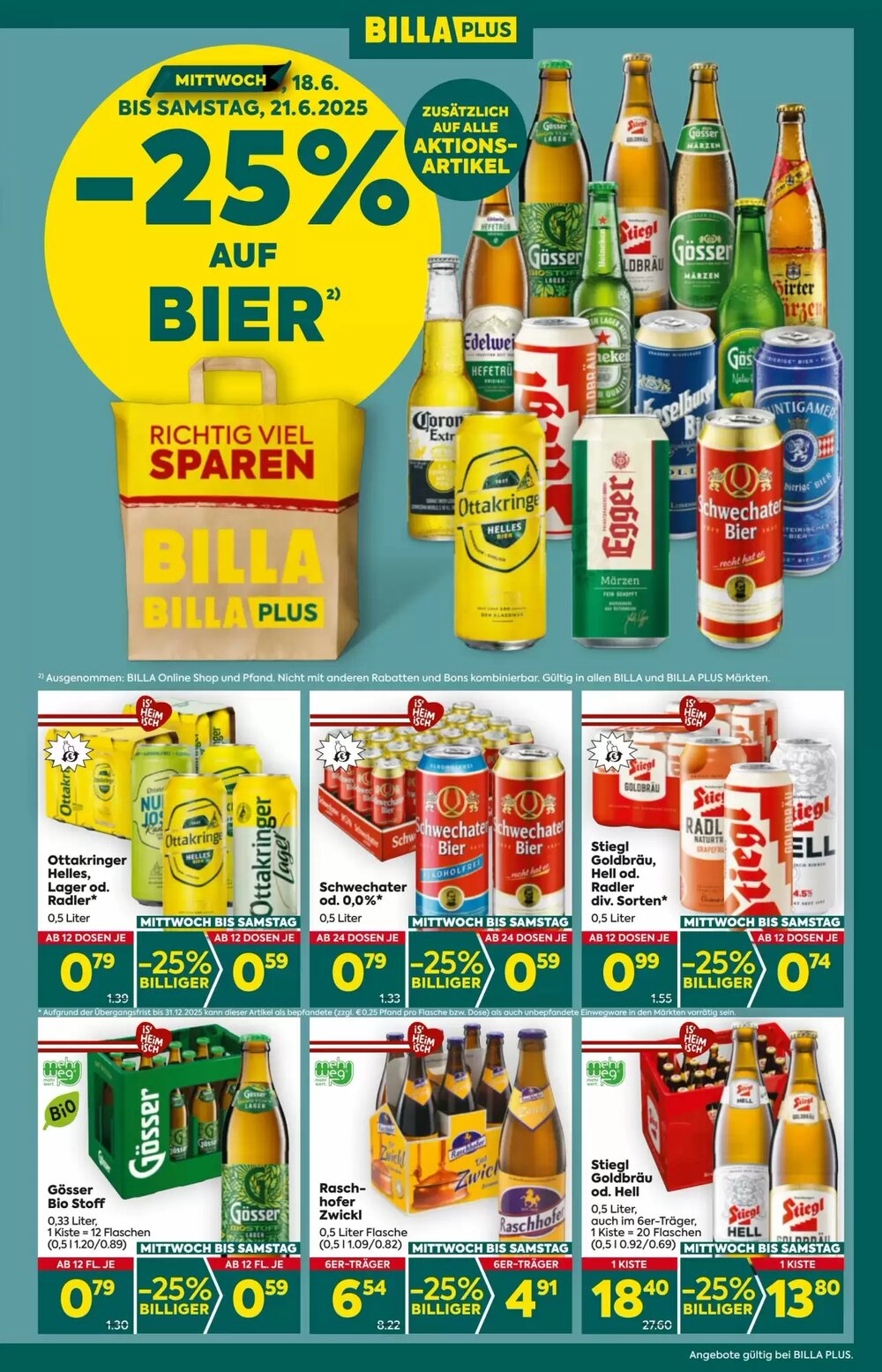 Billa Flugblatt (ab 18.06.2025) - Angebote und Prospekt - Seite 3