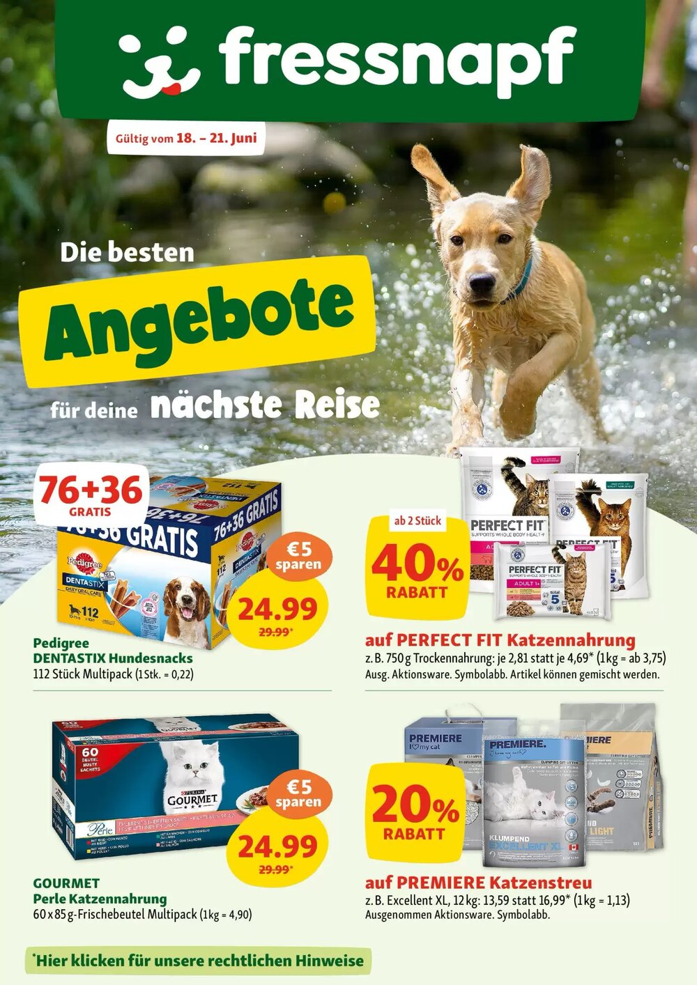 Fressnapf Flugblatt (ab 18.06.2025) - Angebote und Prospekt - Seite 1