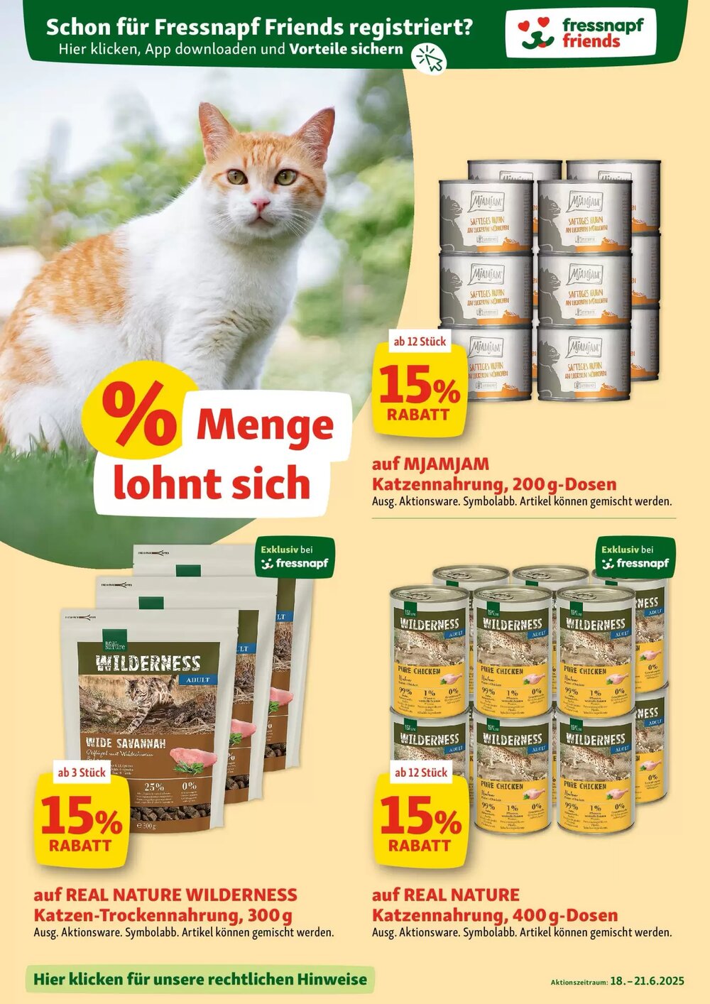 Fressnapf Flugblatt (ab 18.06.2025) - Angebote und Prospekt - Seite 6