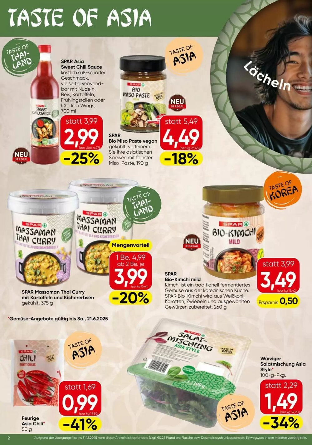Spar Flugblatt (ab 18.06.2025) - Angebote und Prospekt - Seite 2