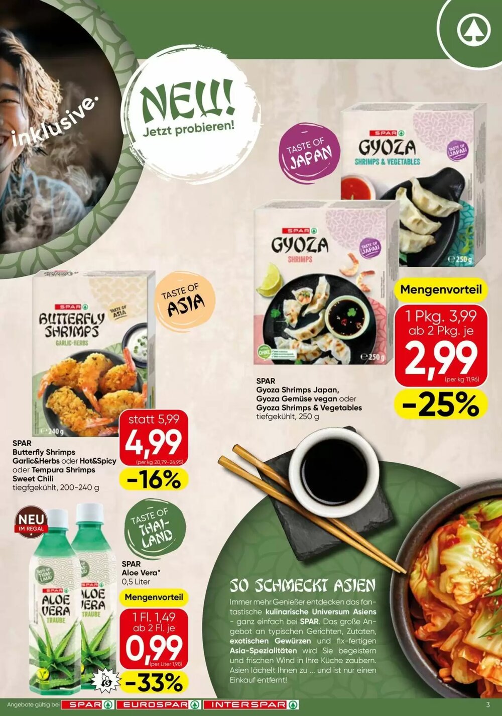 Spar Flugblatt (ab 18.06.2025) - Angebote und Prospekt - Seite 3