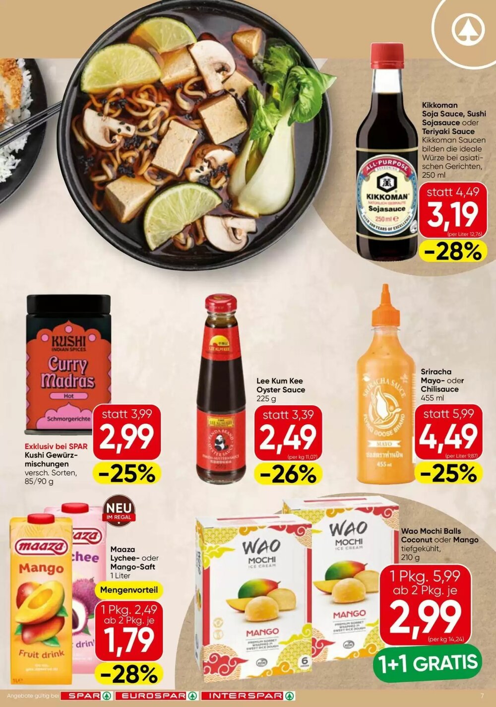 Spar Flugblatt (ab 18.06.2025) - Angebote und Prospekt - Seite 7