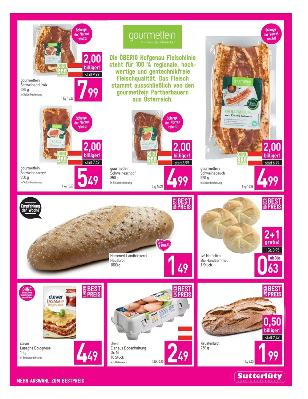 Sutterlüty Flugblatt (ab 19.06.2025) - Angebote und Prospekt - Seite 3