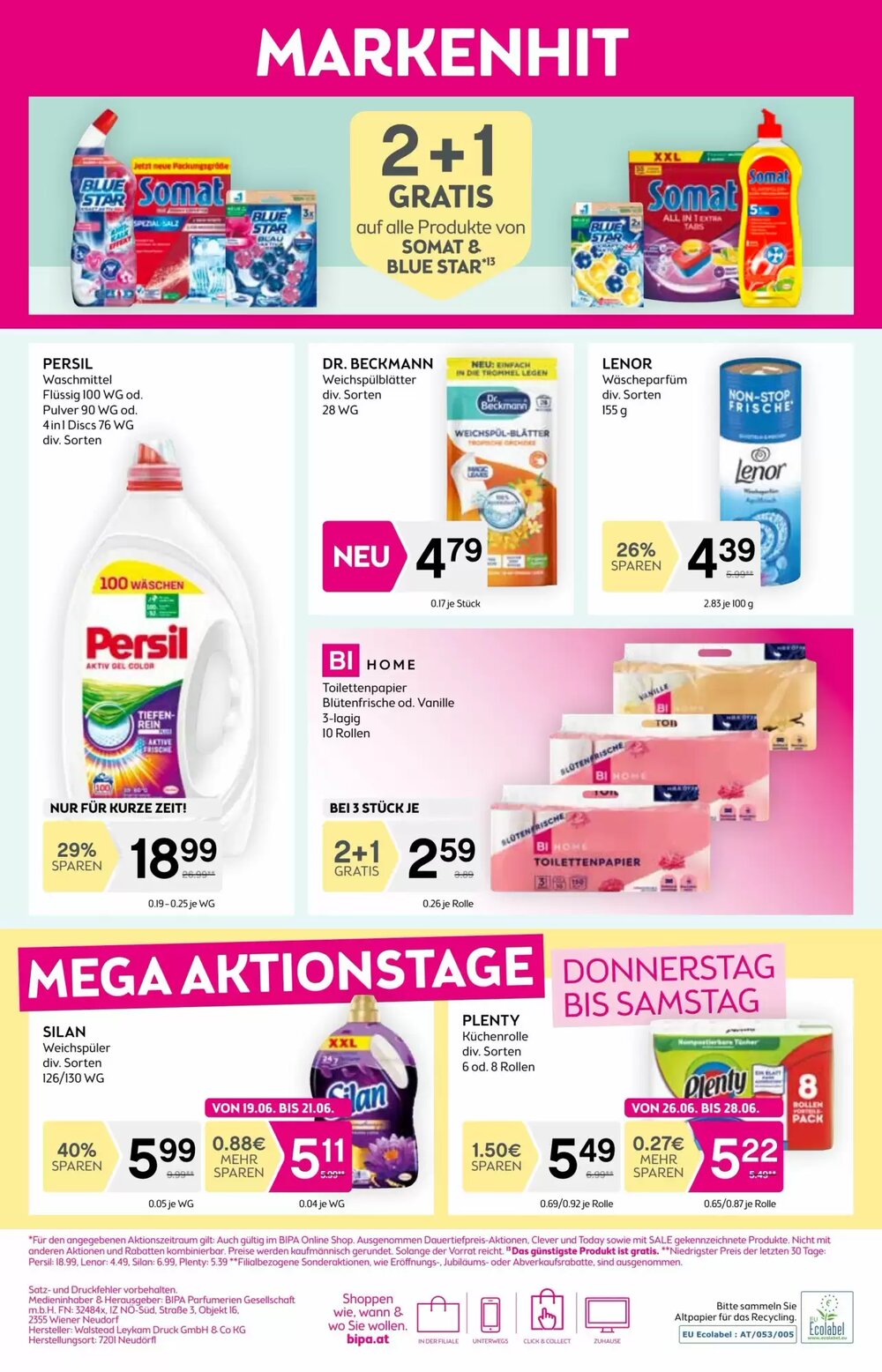 Bipa Flugblatt (ab 19.06.2025) - Angebote und Prospekt - Seite 12