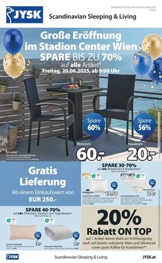JYSK Flugblatt (ab 20.06.2025) - Angebote und Prospekt