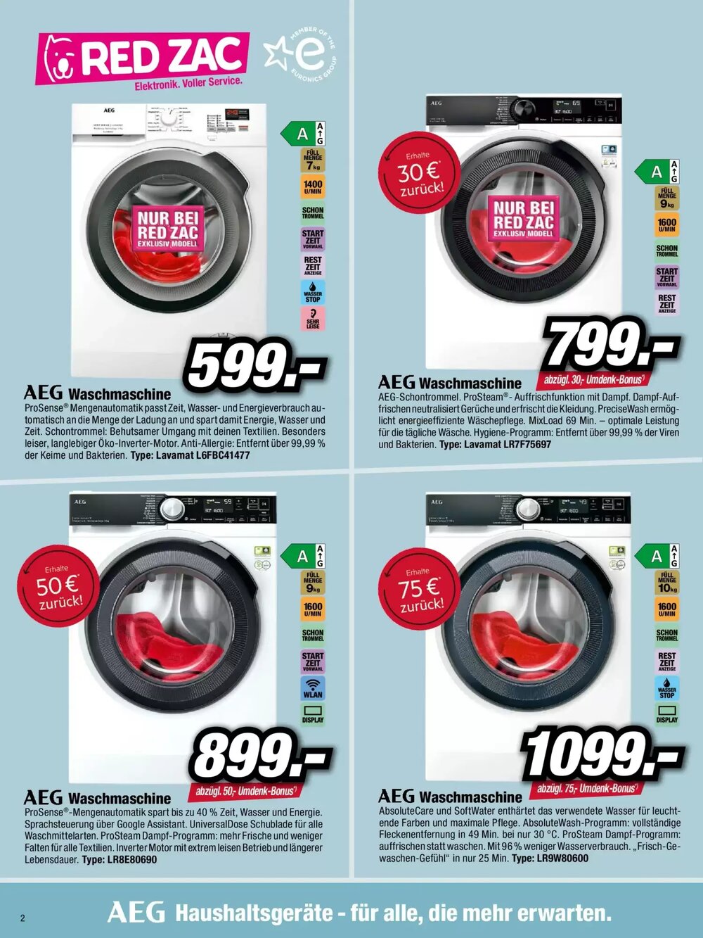 Red Zac Flugblatt (ab 05.10.2025) - Angebote und Prospekt - Seite 2