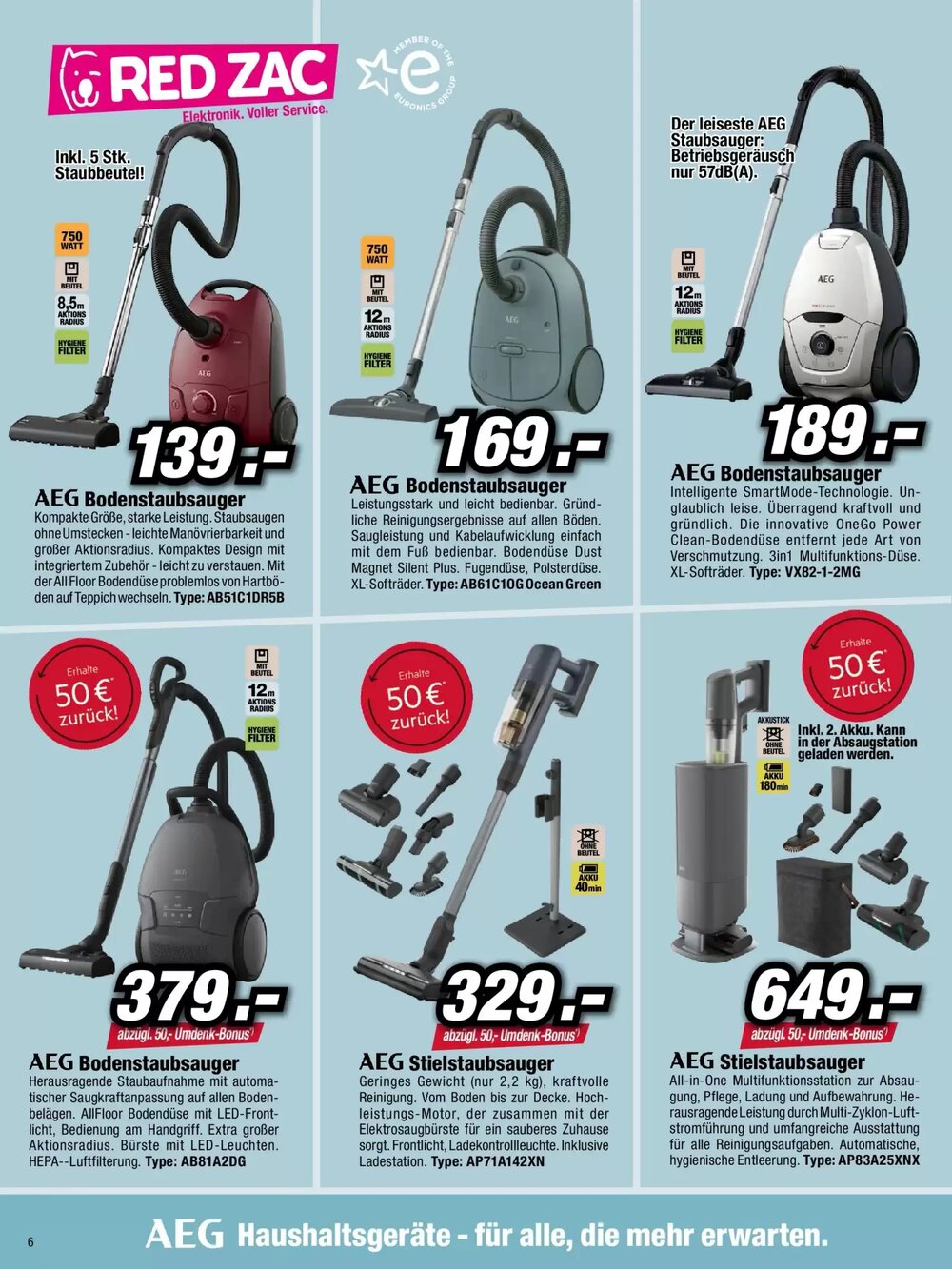 Red Zac Flugblatt (ab 05.10.2025) - Angebote und Prospekt - Seite 6