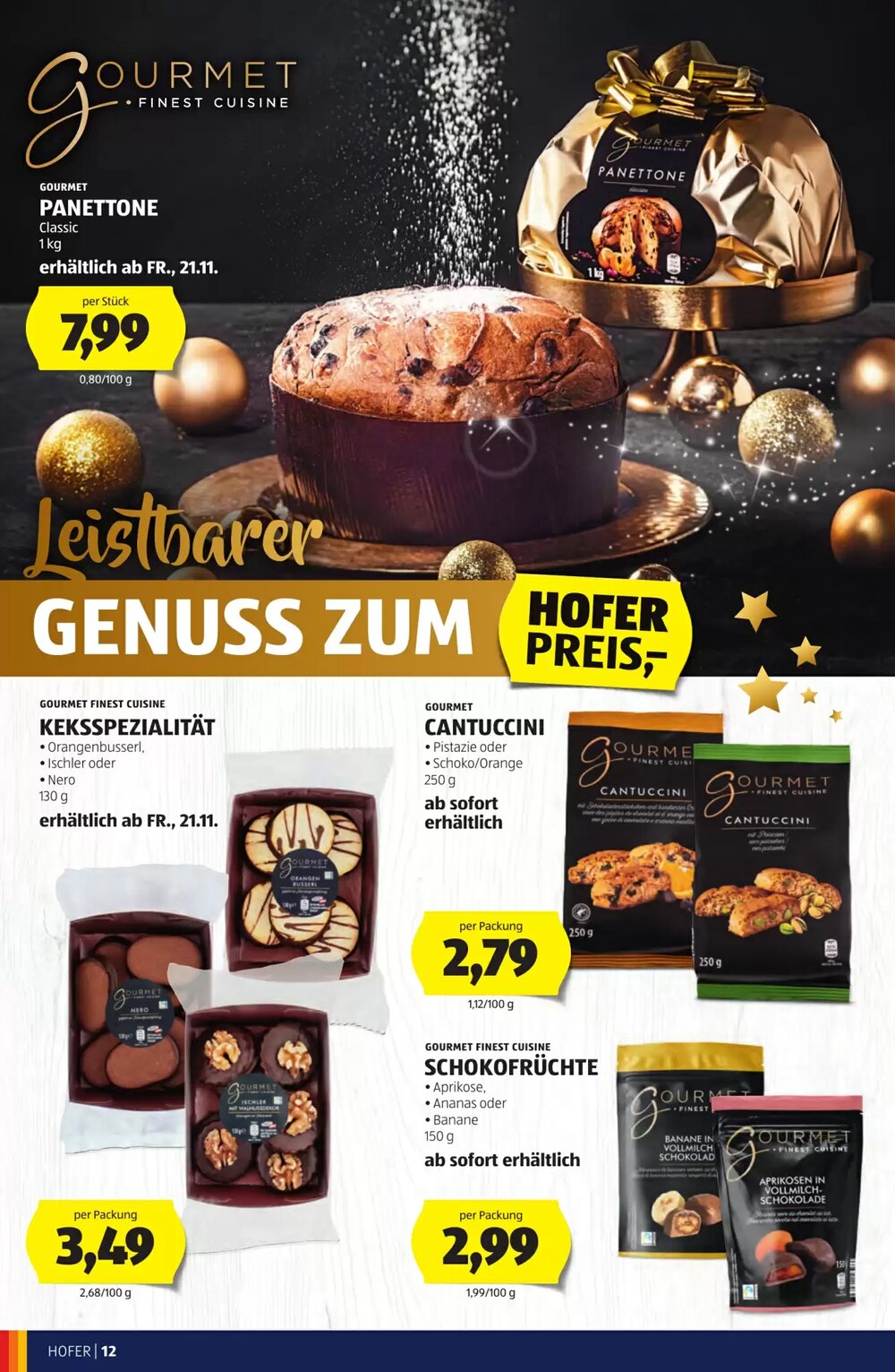Hofer Flugblatt (ab 07.11.2025) - Angebote und Prospekt - Seite 12