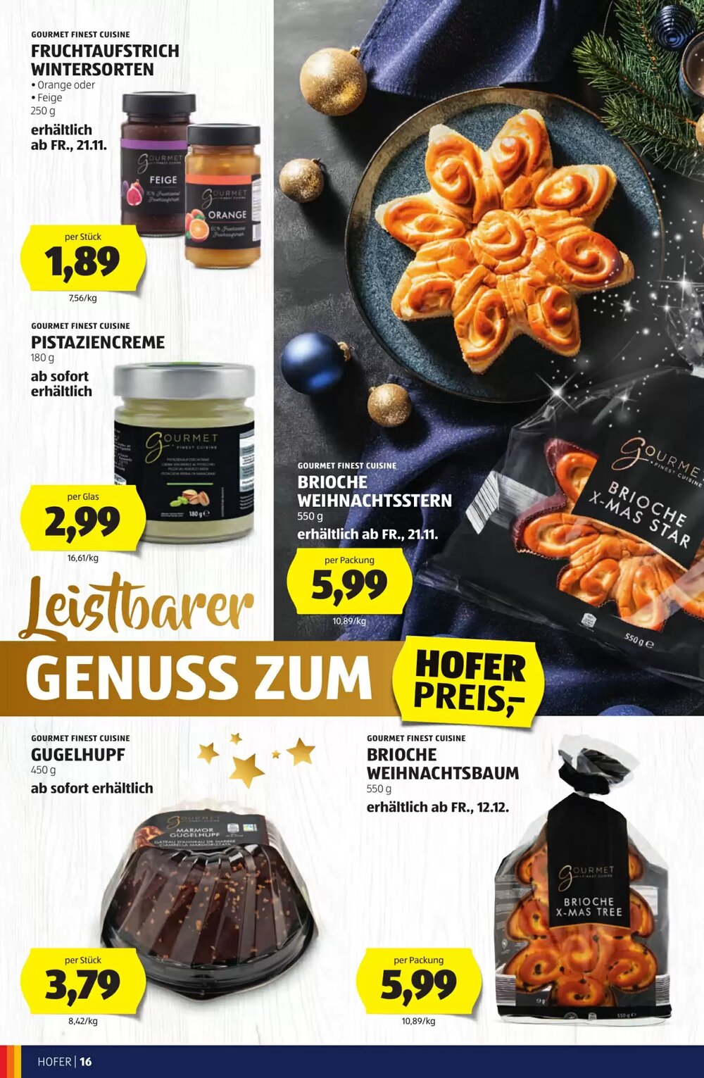 Hofer Flugblatt (ab 07.11.2025) - Angebote und Prospekt - Seite 16
