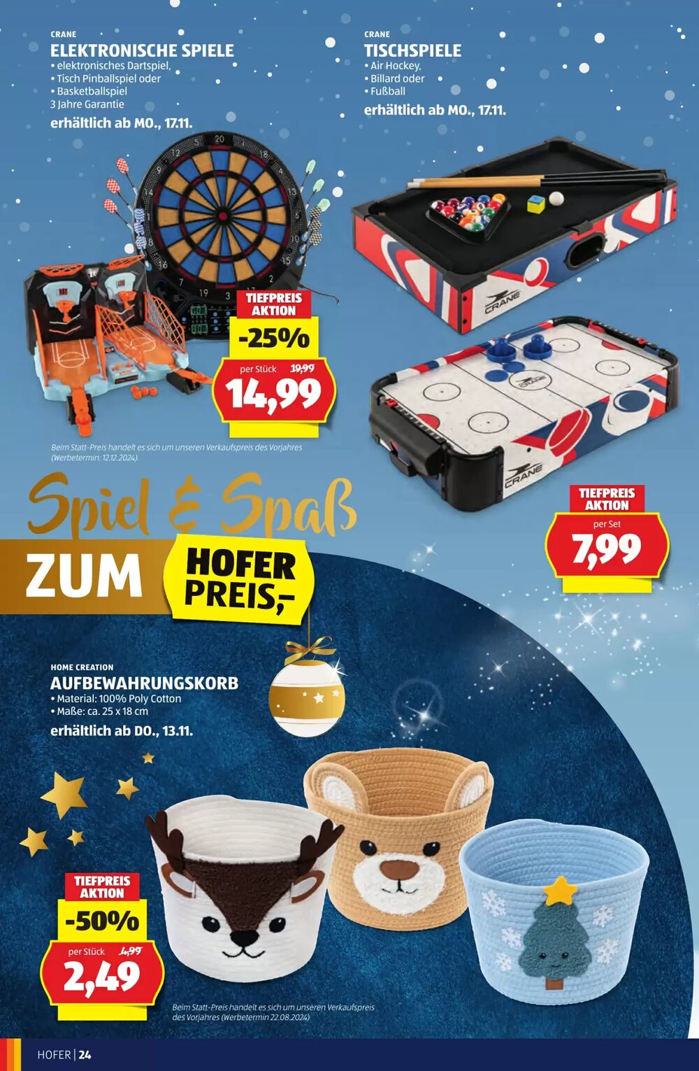 Hofer Flugblatt (ab 07.11.2025) - Angebote und Prospekt - Seite 24