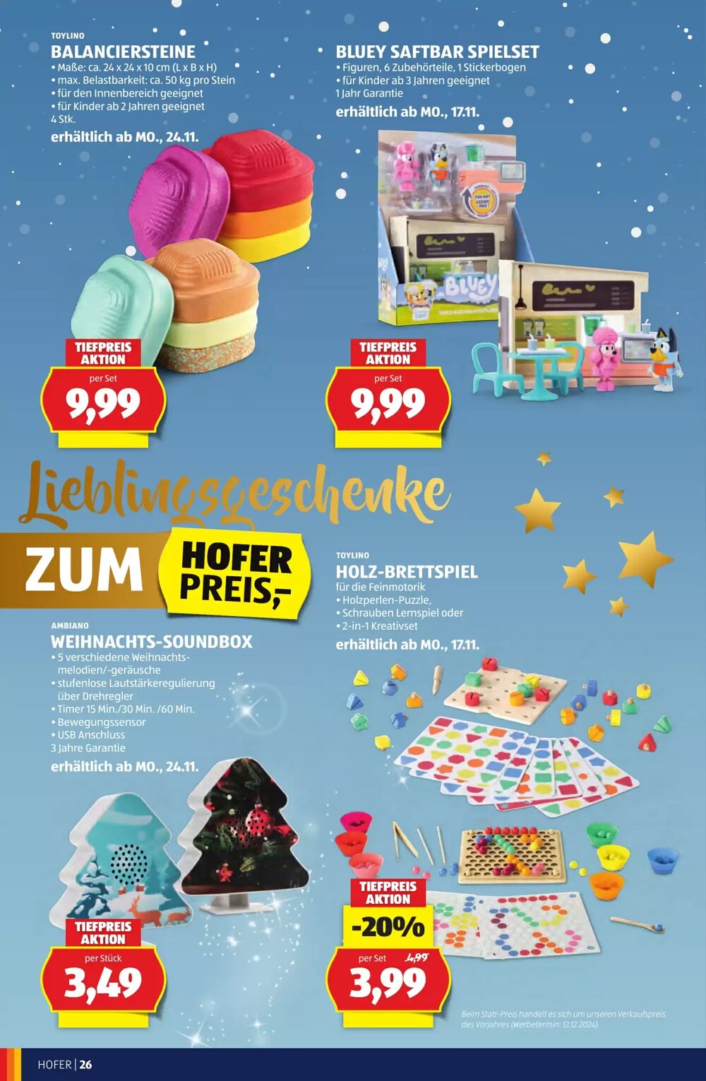 Hofer Flugblatt (ab 07.11.2025) - Angebote und Prospekt - Seite 26