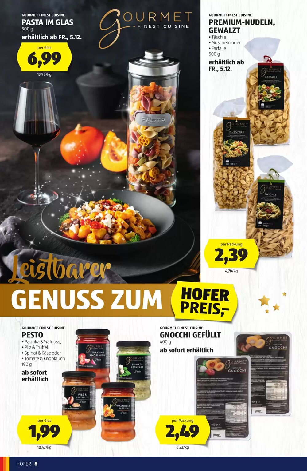 Hofer Flugblatt (ab 07.11.2025) - Angebote und Prospekt - Seite 8