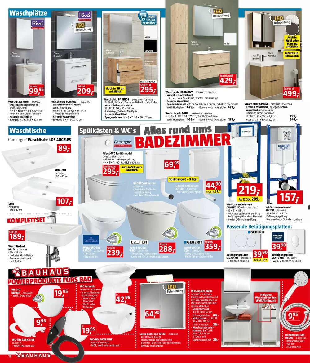 Bauhaus Flugblatt (ab 12.11.2025) - Angebote und Prospekt - Seite 12