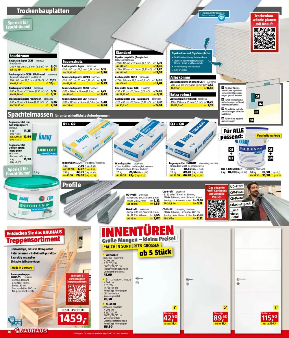 Bauhaus Flugblatt (ab 12.11.2025) - Angebote und Prospekt - Seite 16