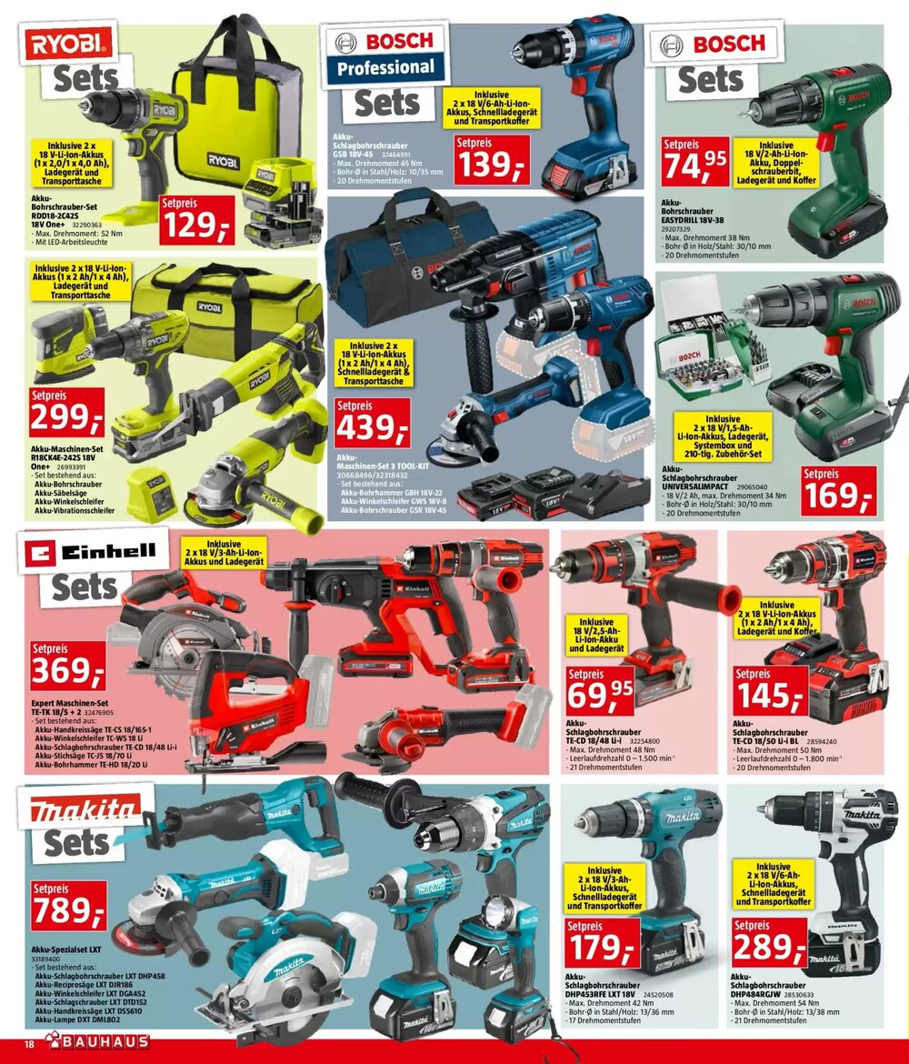 Bauhaus Flugblatt (ab 12.11.2025) - Angebote und Prospekt - Seite 18