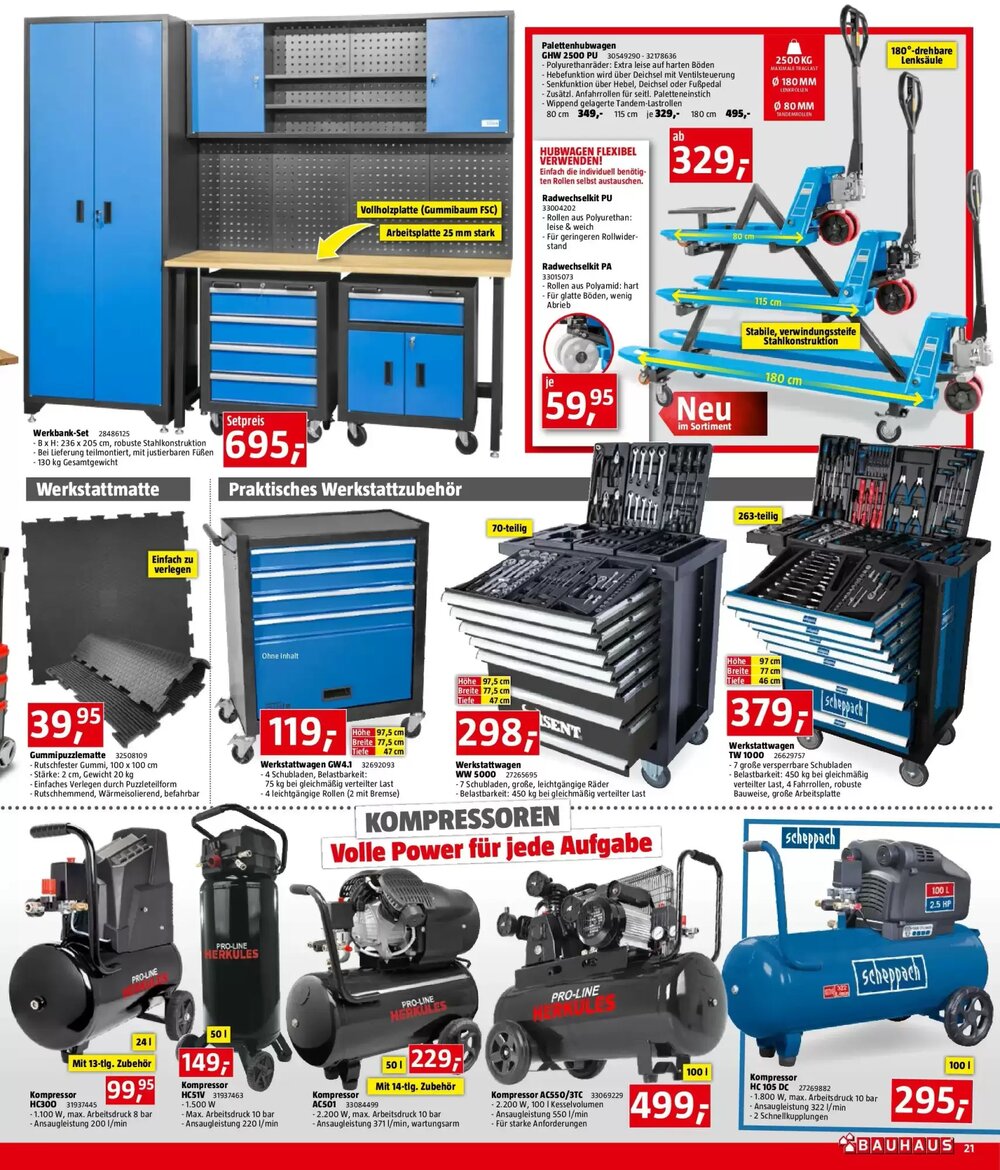 Bauhaus Flugblatt (ab 12.11.2025) - Angebote und Prospekt - Seite 21