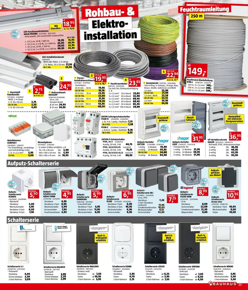 Bauhaus Flugblatt (ab 12.11.2025) - Angebote und Prospekt - Seite 23