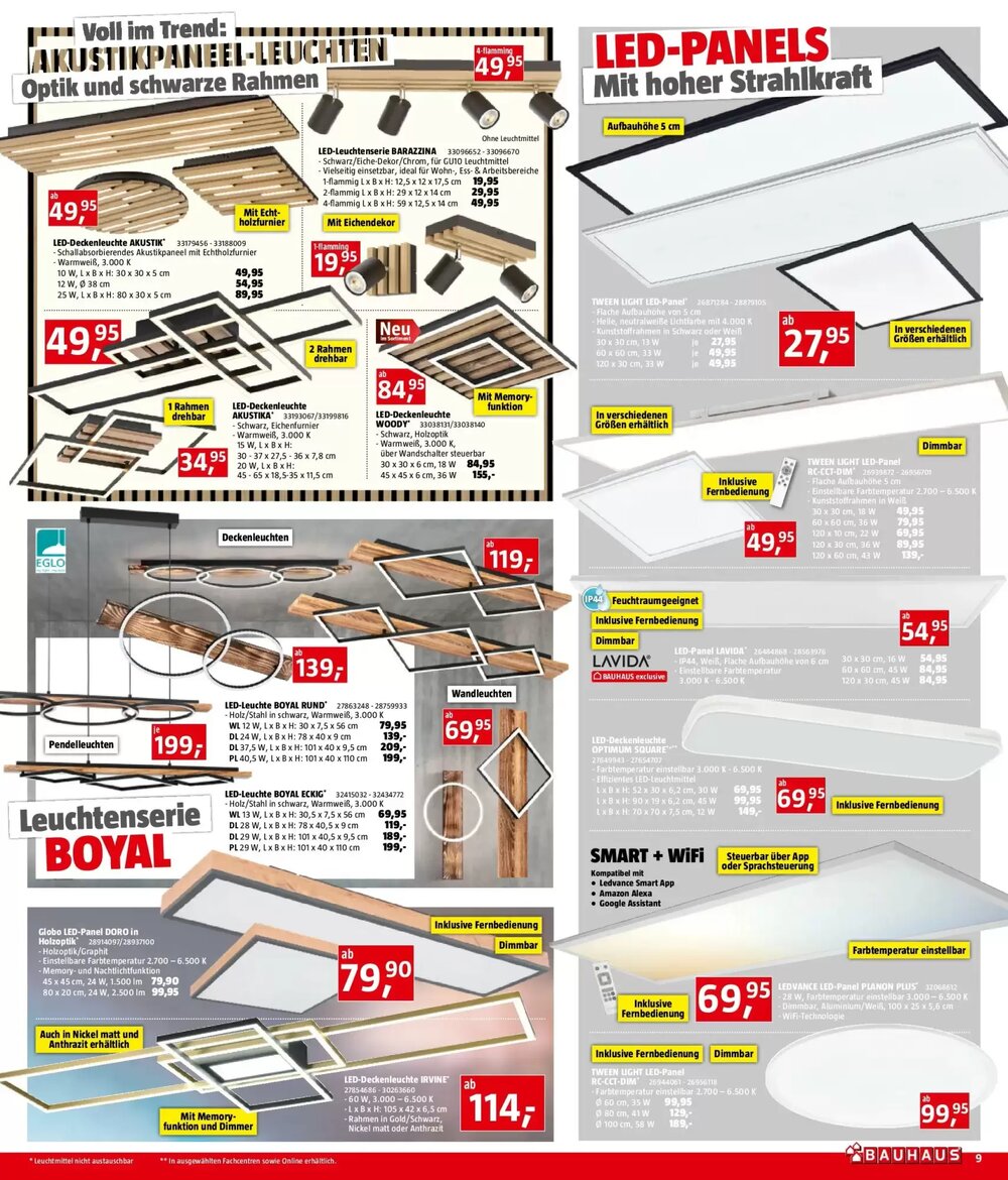 Bauhaus Flugblatt (ab 12.11.2025) - Angebote und Prospekt - Seite 9