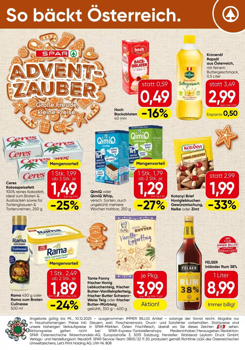 Spar Flugblatt (ab 13.11.2025) - Angebote und Prospekt - Seite 4