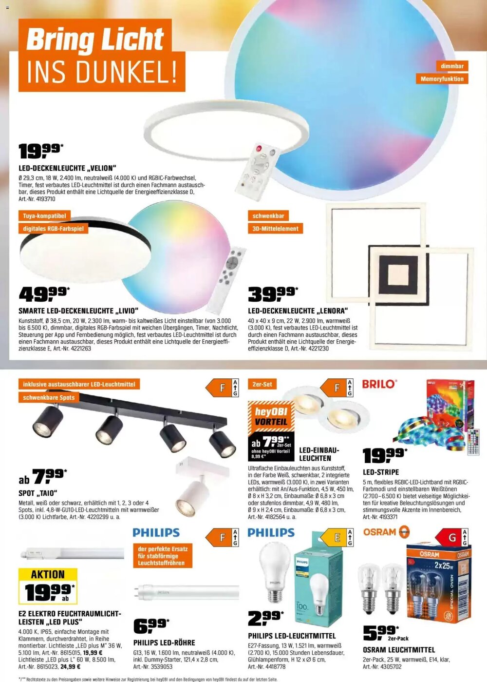 OBI Flugblatt (ab 14.11.2025) - Angebote und Prospekt - Seite 18