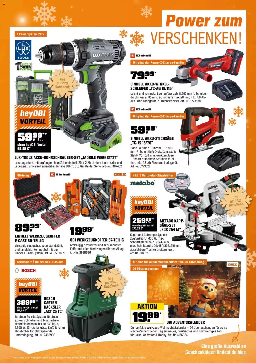 OBI Flugblatt (ab 14.11.2025) - Angebote und Prospekt - Seite 21