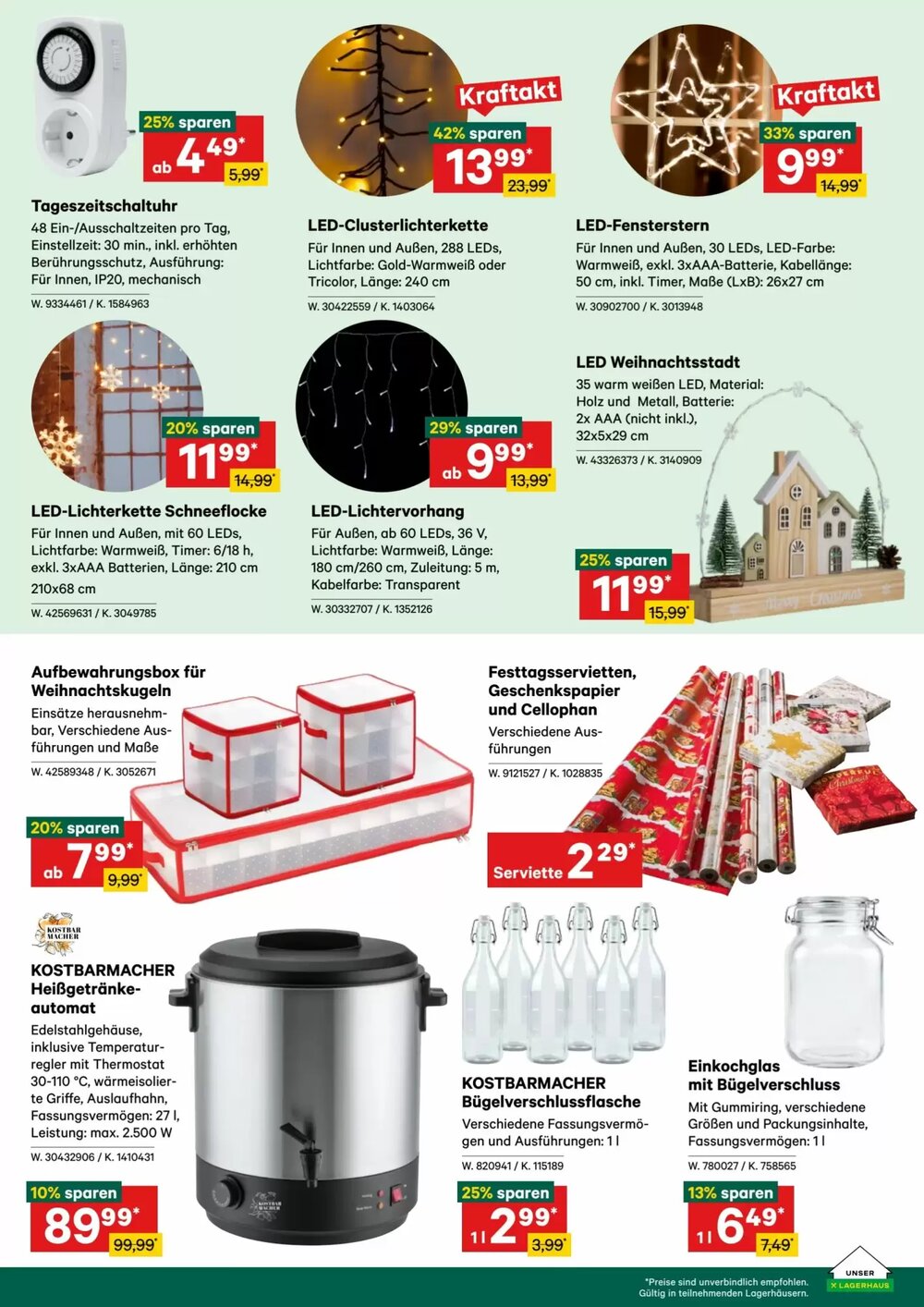 Lagerhaus Flugblatt (ab 17.11.2025) - Angebote und Prospekt - Seite 3