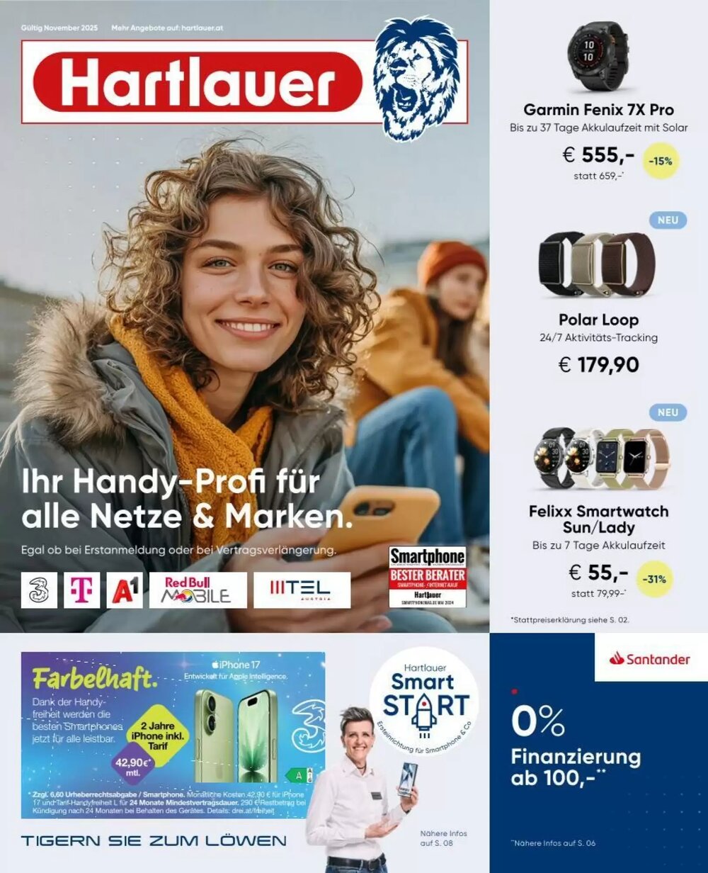 Hartlauer Flugblatt (ab 17.11.2025) - Angebote und Prospekt - Seite 1