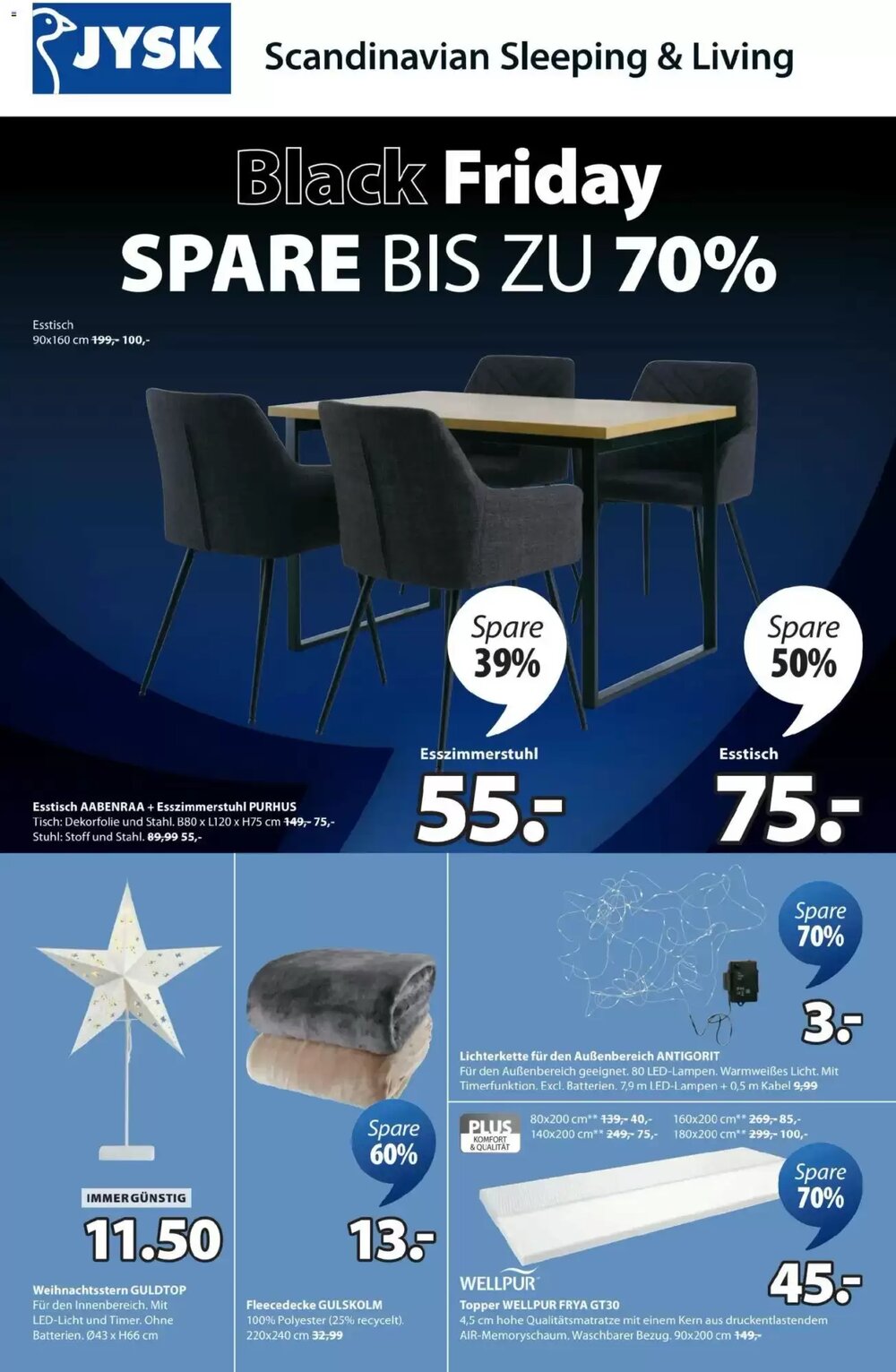 JYSK Flugblatt (ab 17.11.2025) - Angebote und Prospekt - Seite 1