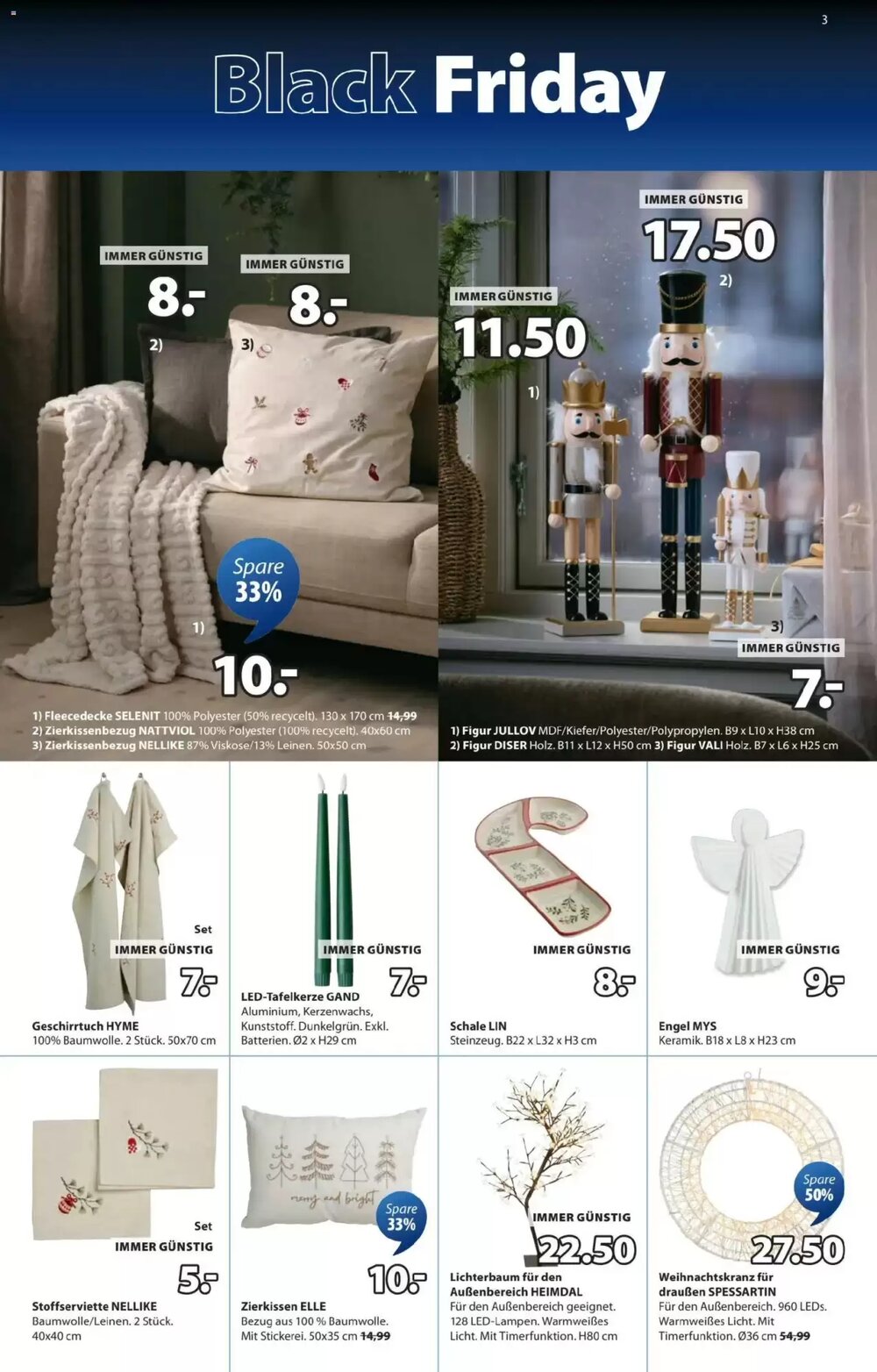 JYSK Flugblatt (ab 17.11.2025) - Angebote und Prospekt - Seite 3