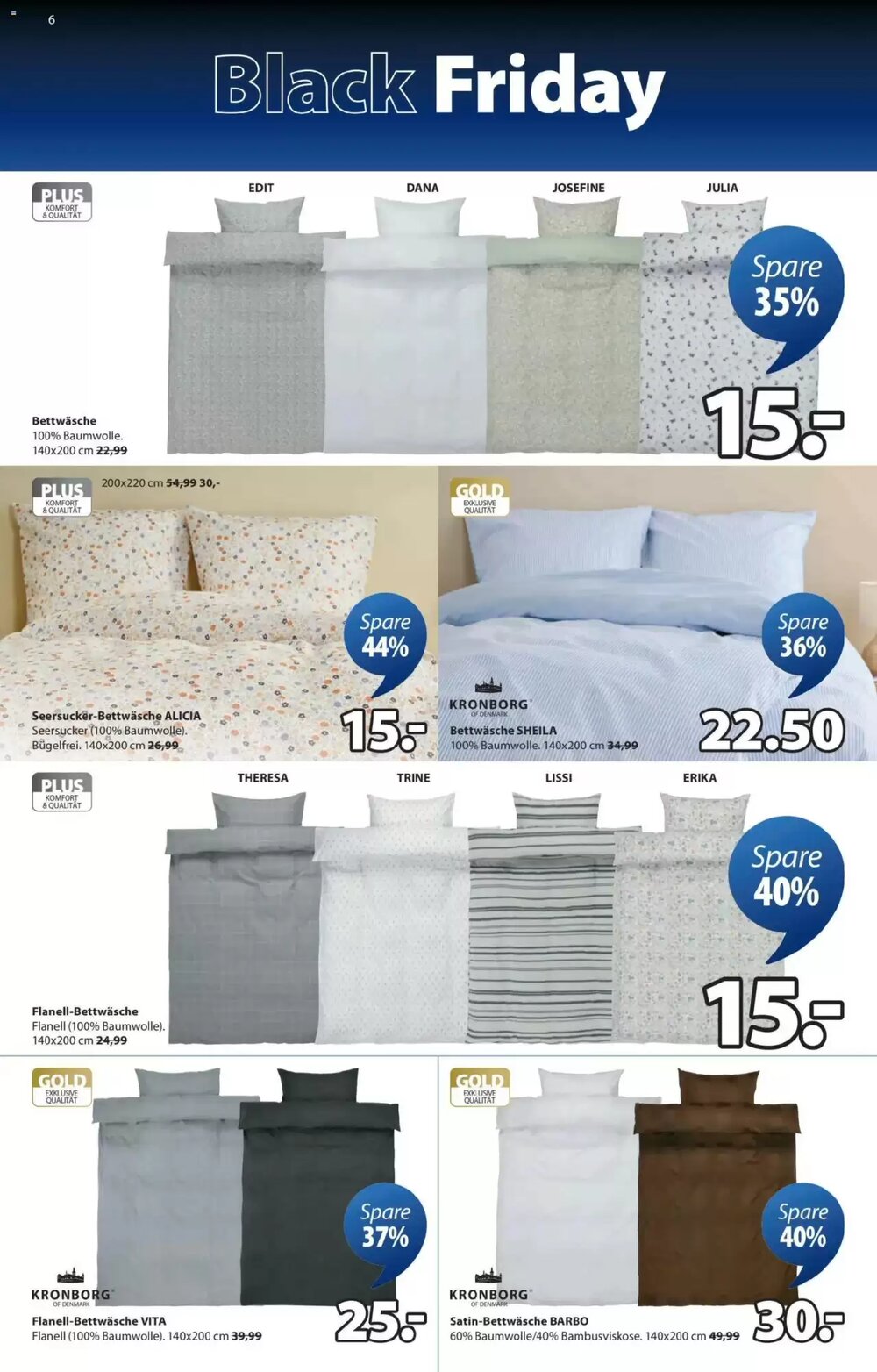 JYSK Flugblatt (ab 17.11.2025) - Angebote und Prospekt - Seite 6