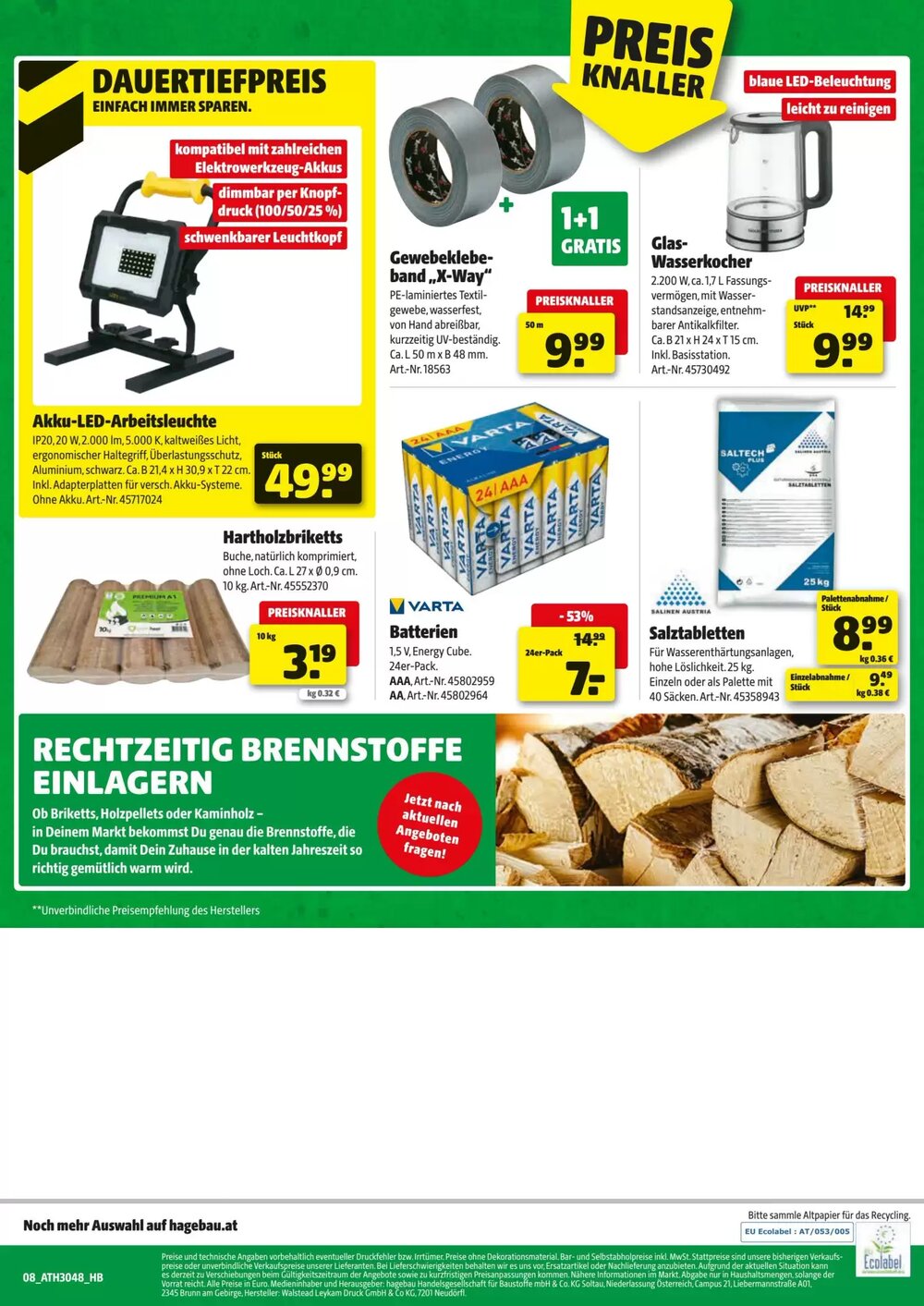 Hagebau Flugblatt (ab 18.11.2025) - Angebote und Prospekt - Seite 8