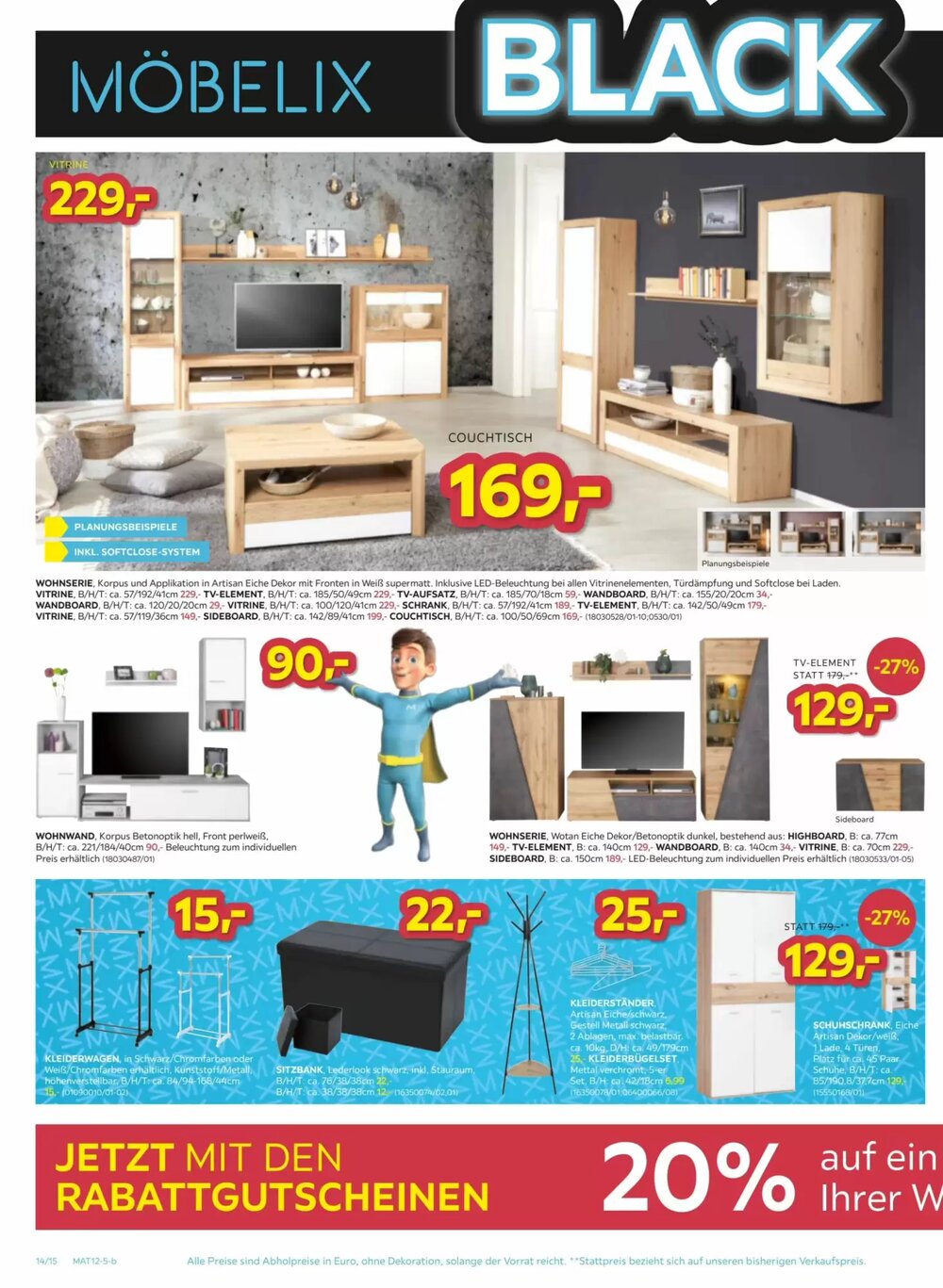 Möbelix Flugblatt (ab 18.11.2025) - Angebote und Prospekt - Seite 14