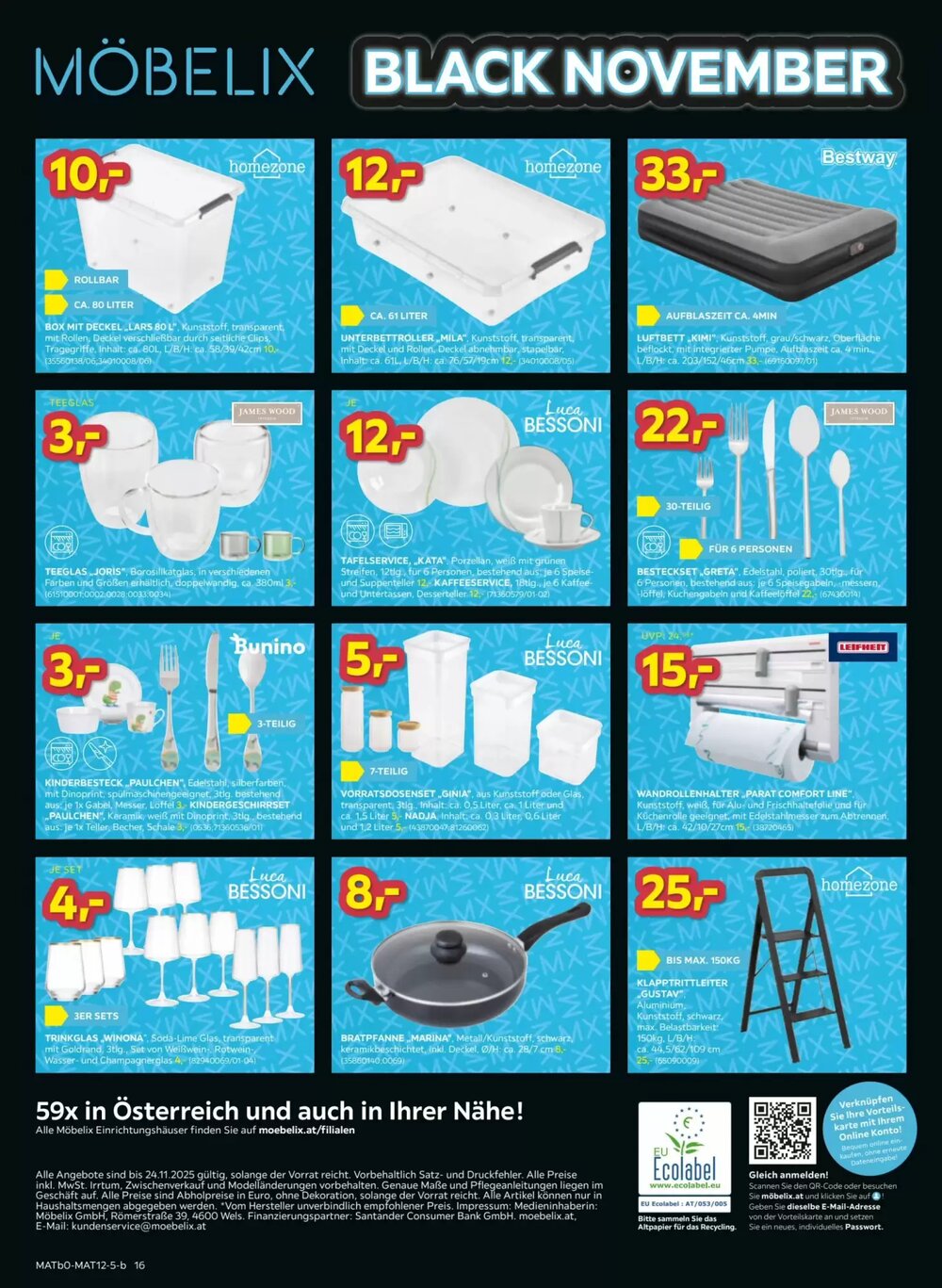 Möbelix Flugblatt (ab 18.11.2025) - Angebote und Prospekt - Seite 16