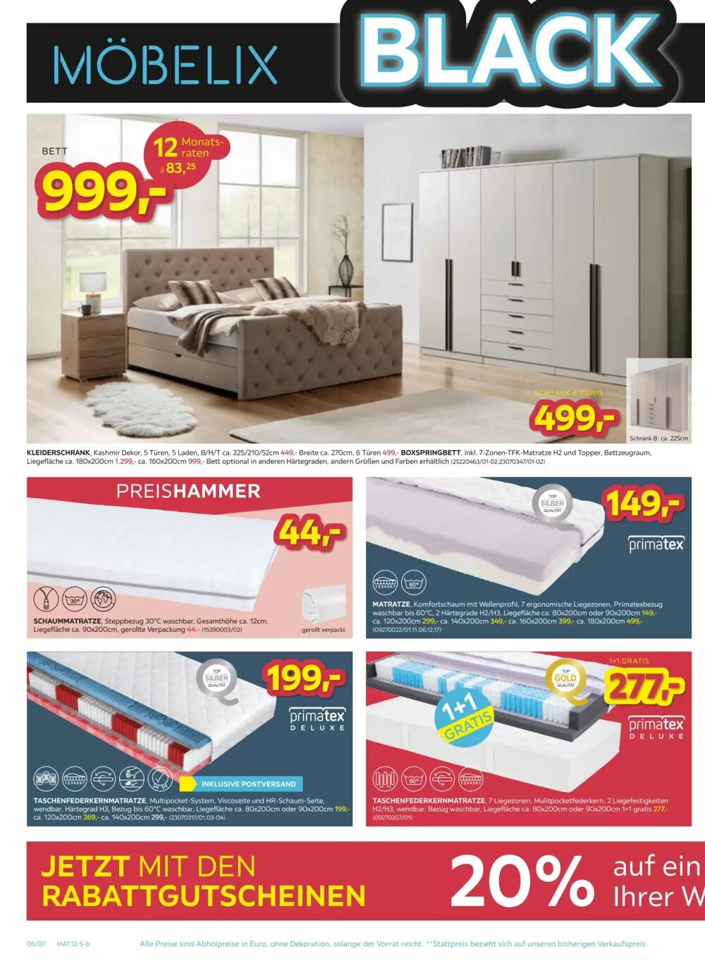 Möbelix Flugblatt (ab 18.11.2025) - Angebote und Prospekt - Seite 6