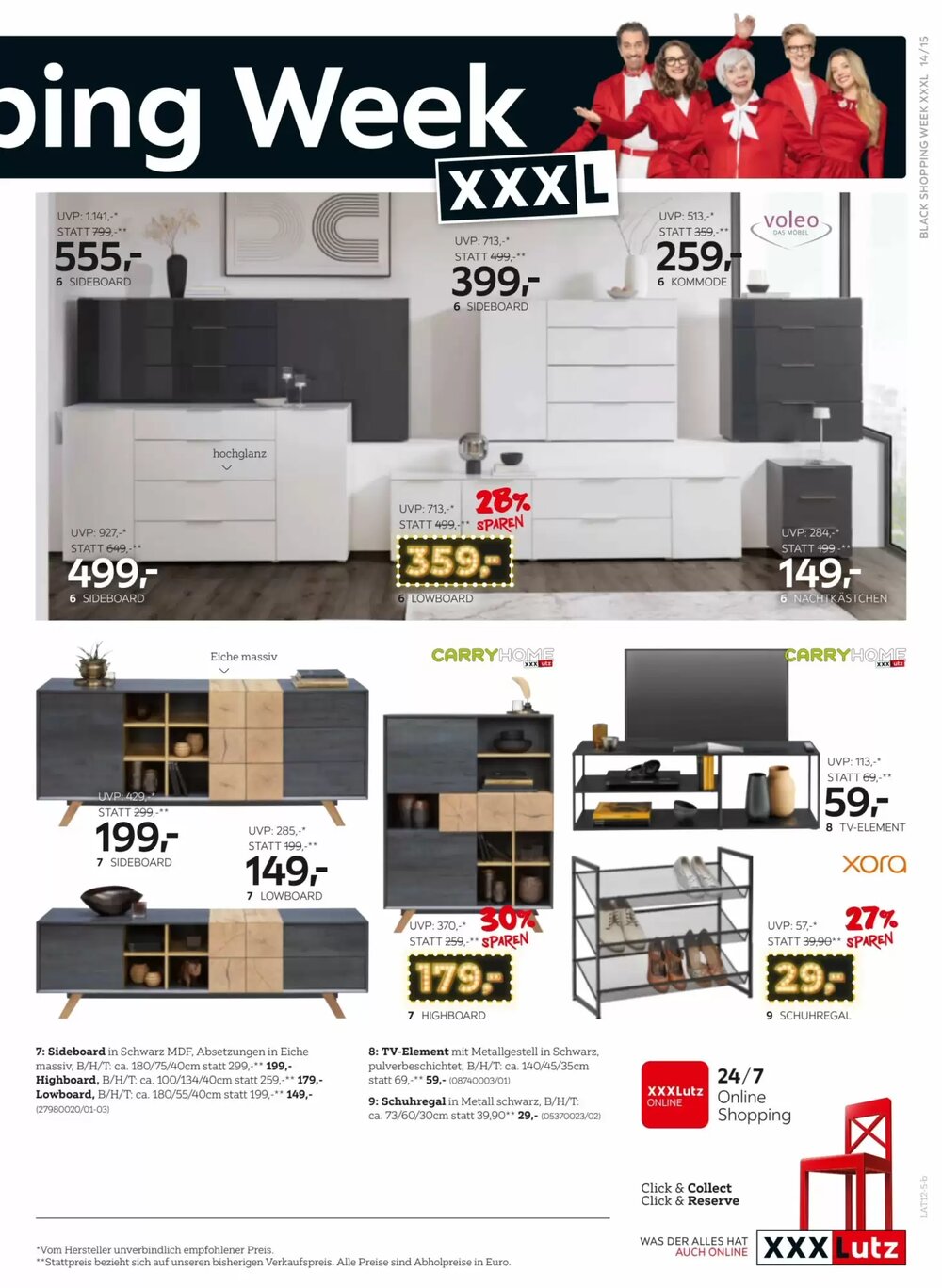 XXXLutz Flugblatt (ab 18.11.2025) - Angebote und Prospekt - Seite 15