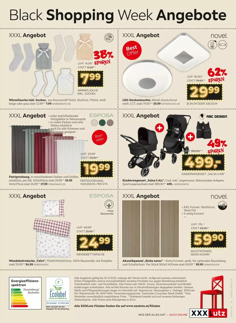XXXLutz Flugblatt (ab 18.11.2025) - Angebote und Prospekt - Seite 16
