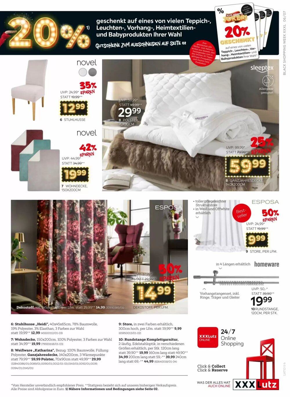 XXXLutz Flugblatt (ab 18.11.2025) - Angebote und Prospekt - Seite 7