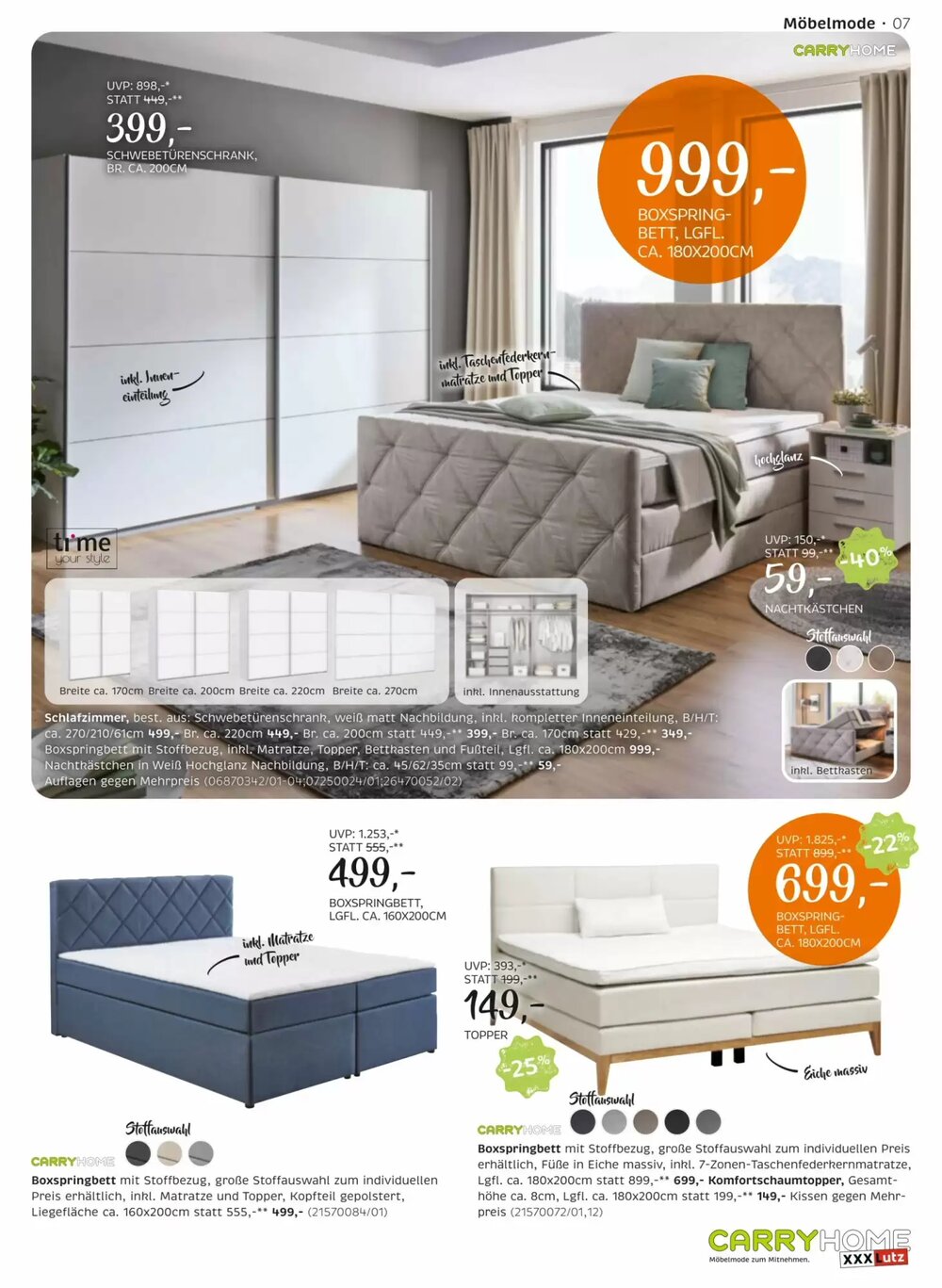 XXXLutz Flugblatt (ab 18.11.2025) - Angebote und Prospekt - Seite 7