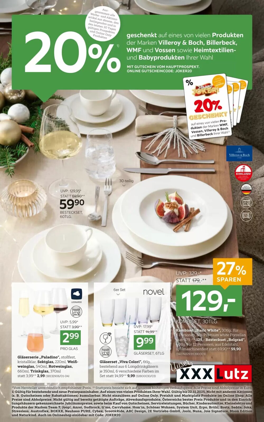 XXXLutz Flugblatt (ab 18.11.2025) - Angebote und Prospekt - Seite 1