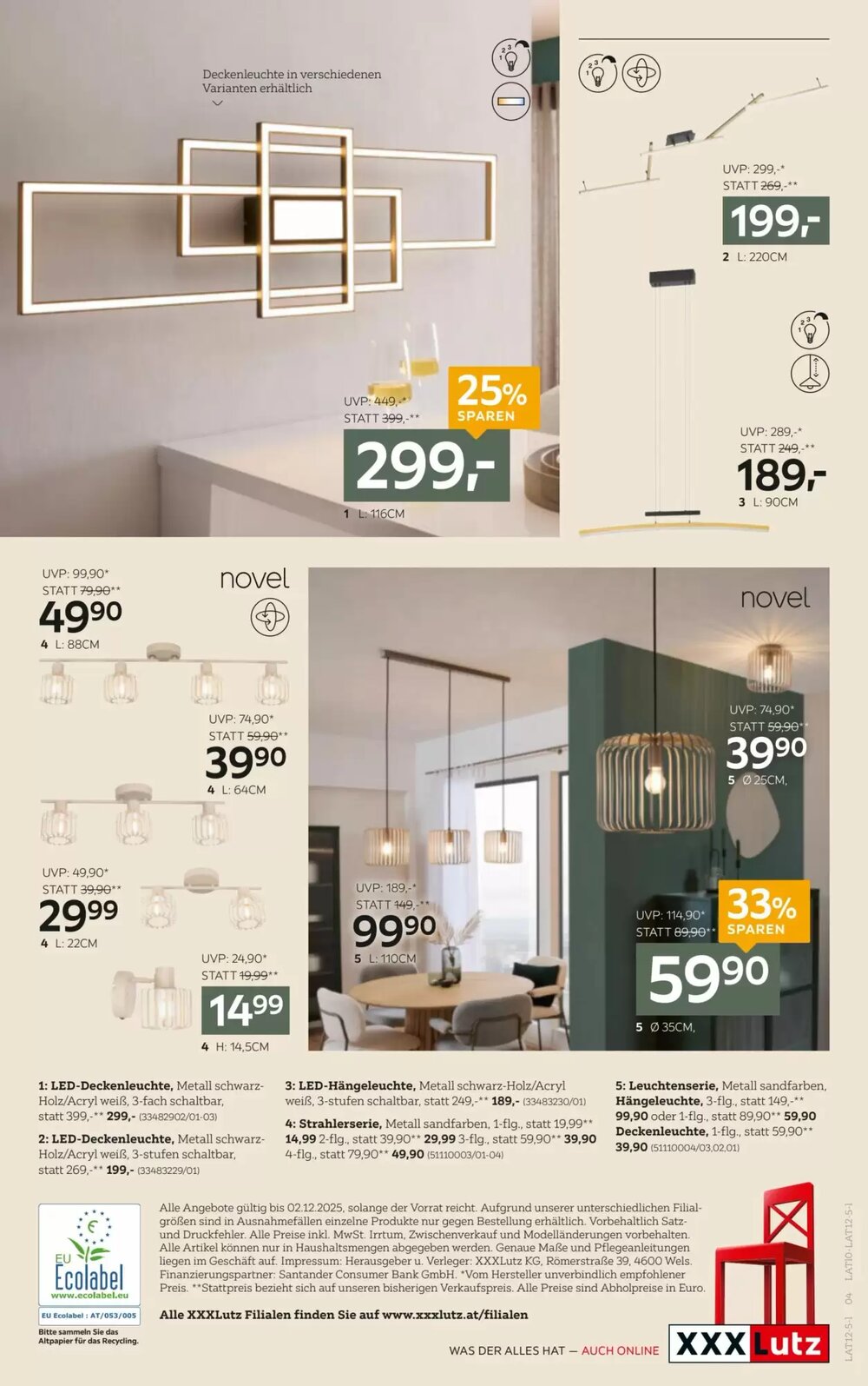 XXXLutz Flugblatt (ab 18.11.2025) - Angebote und Prospekt - Seite 4