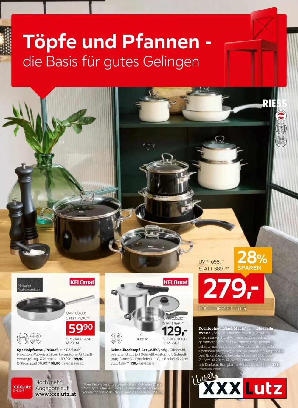 XXXLutz Flugblatt (ab 18.11.2025) - Angebote und Prospekt - Seite 1