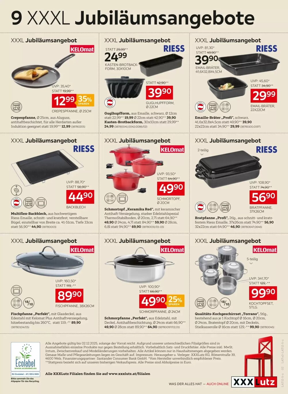 XXXLutz Flugblatt (ab 18.11.2025) - Angebote und Prospekt - Seite 2