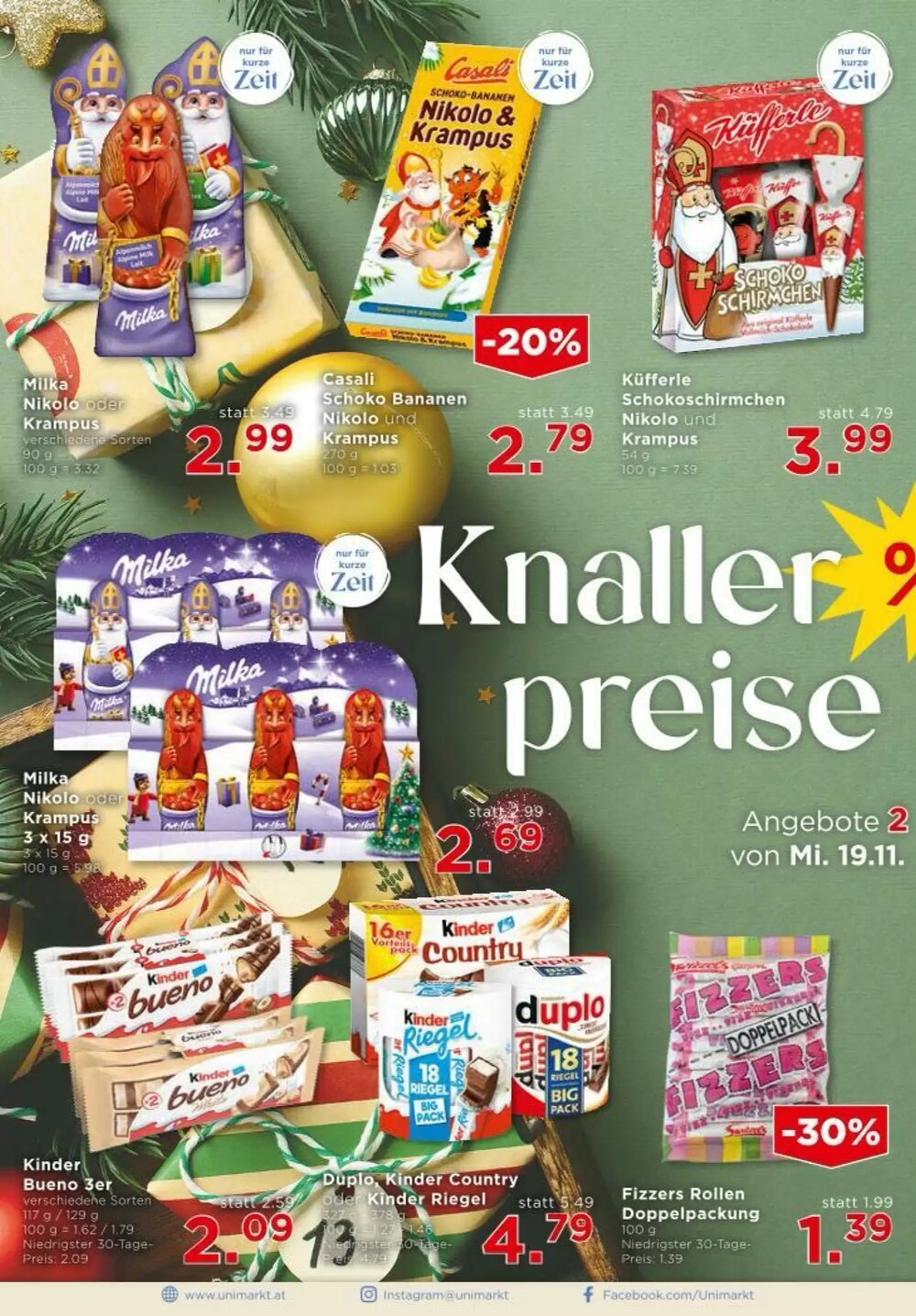Unimarkt Flugblatt (ab 19.11.2025) - Angebote und Prospekt - Seite 2