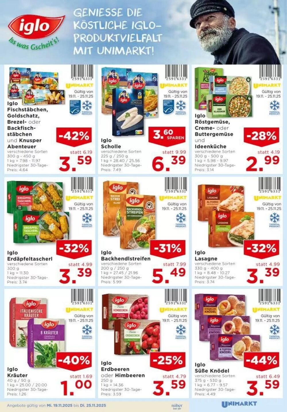 Unimarkt Flugblatt (ab 19.11.2025) - Angebote und Prospekt - Seite 5
