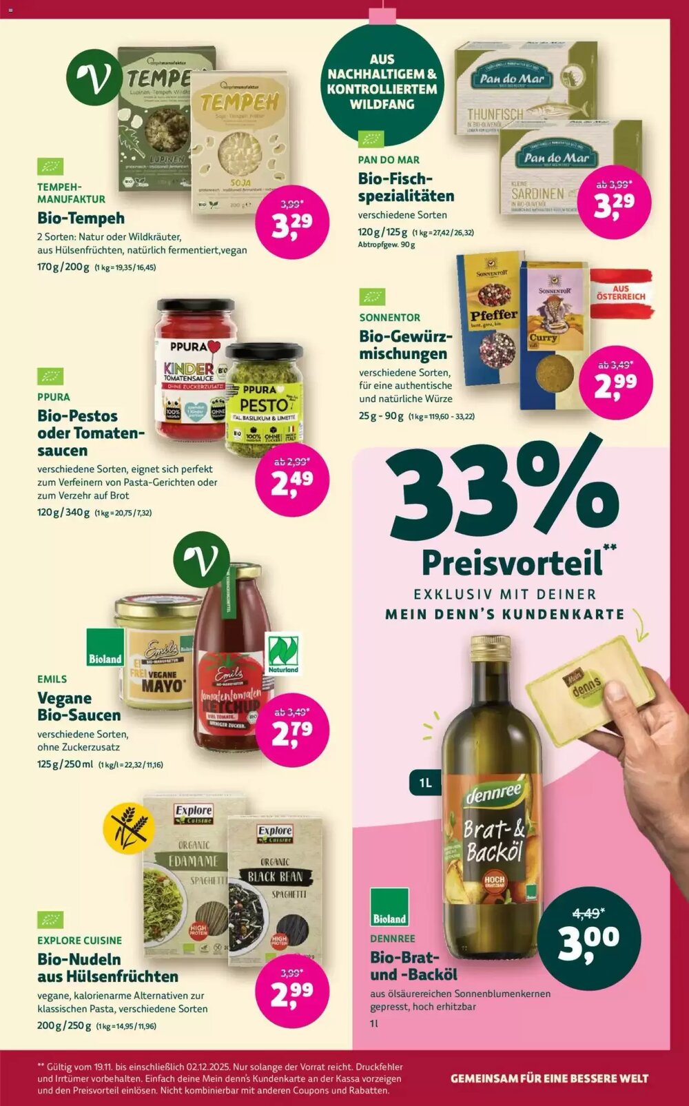 Denn's Biomarkt Flugblatt (ab 19.11.2025) - Angebote und Prospekt - Seite 7