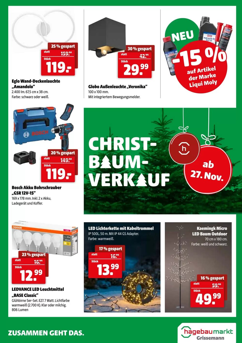 Eurogast Grissemann Flugblatt (ab 20.11.2025) - Angebote und Prospekt - Seite 11