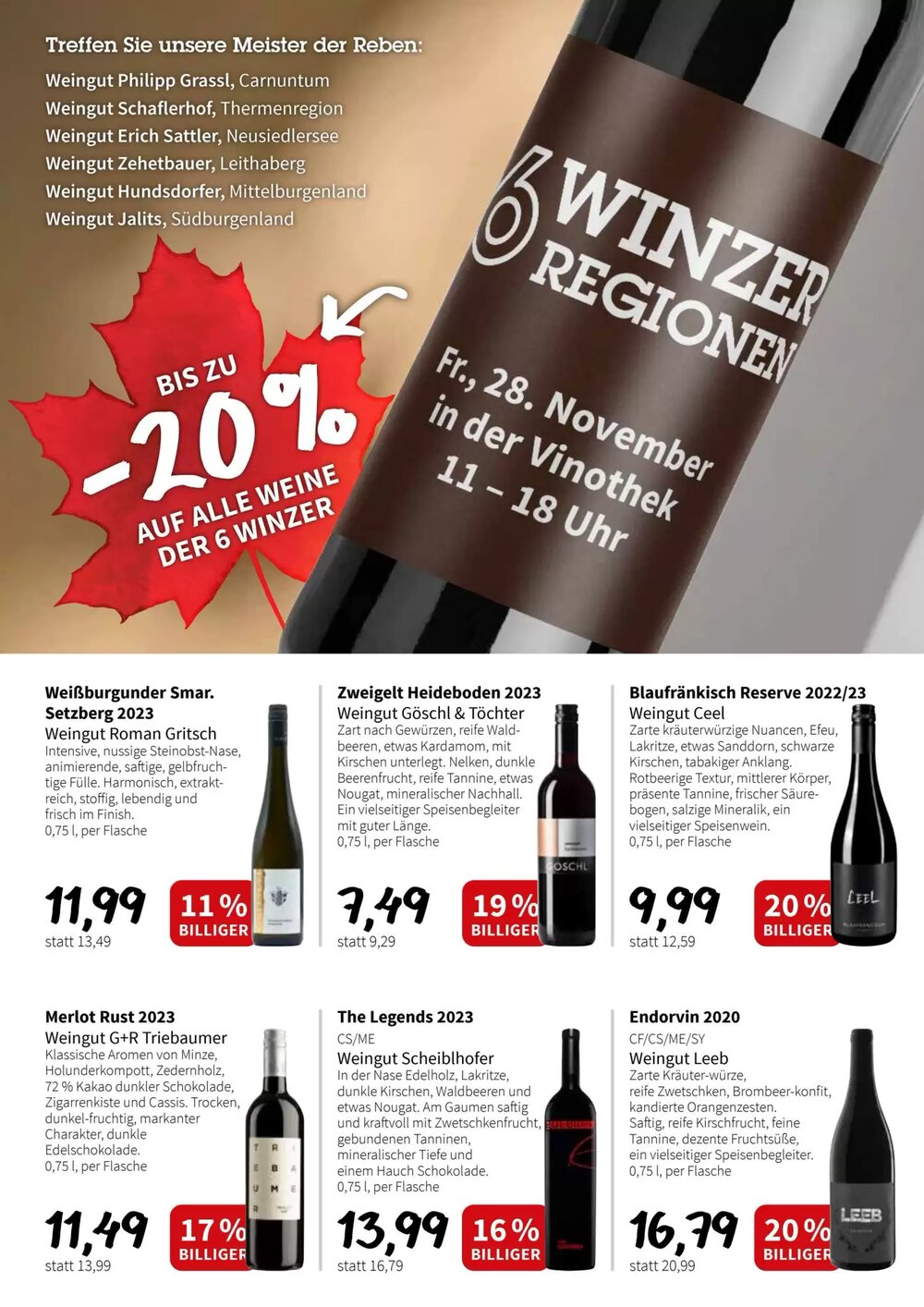 Eurogast Grissemann Flugblatt (ab 20.11.2025) - Angebote und Prospekt - Seite 7