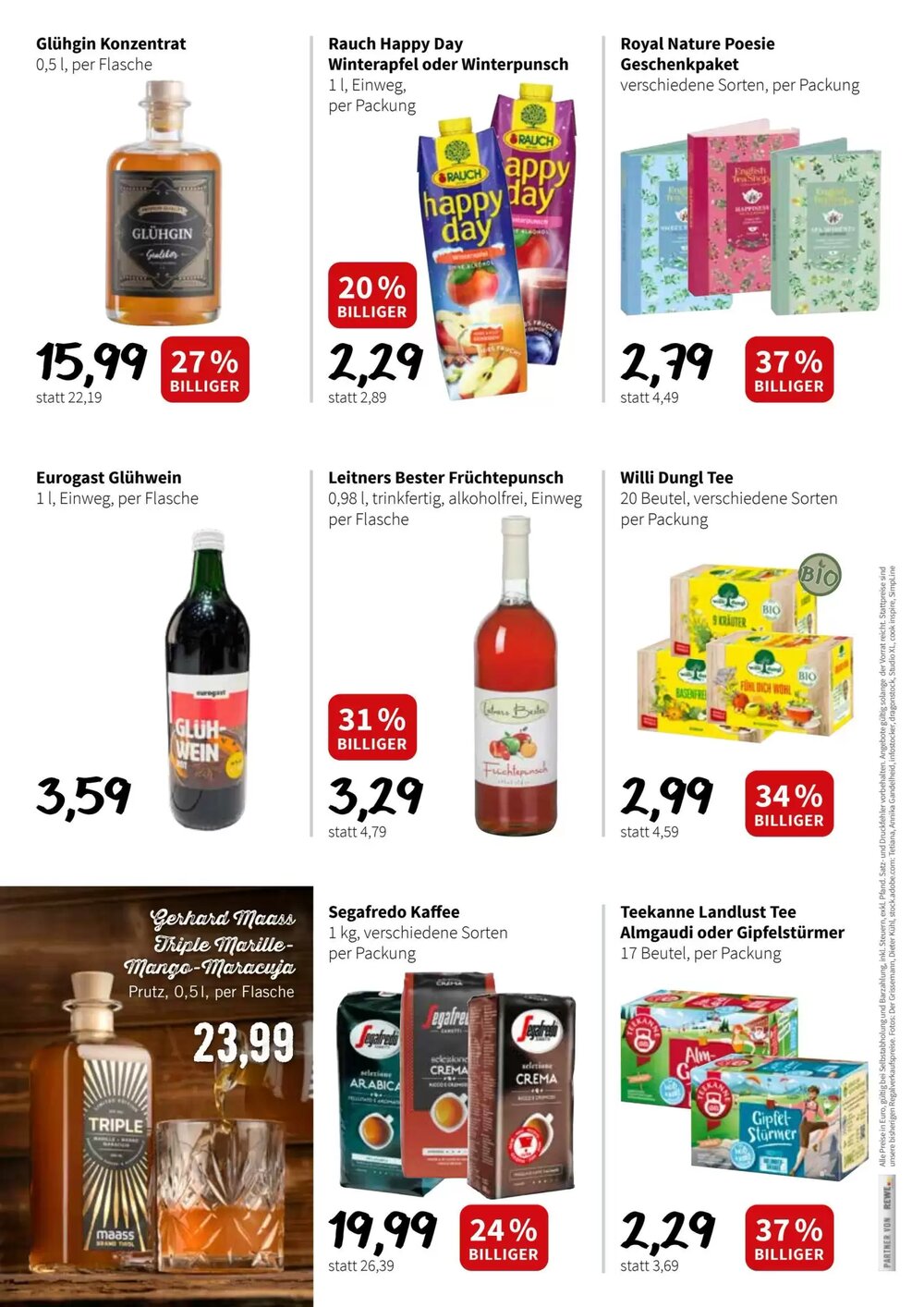 Eurogast Grissemann Flugblatt (ab 20.11.2025) - Angebote und Prospekt - Seite 8