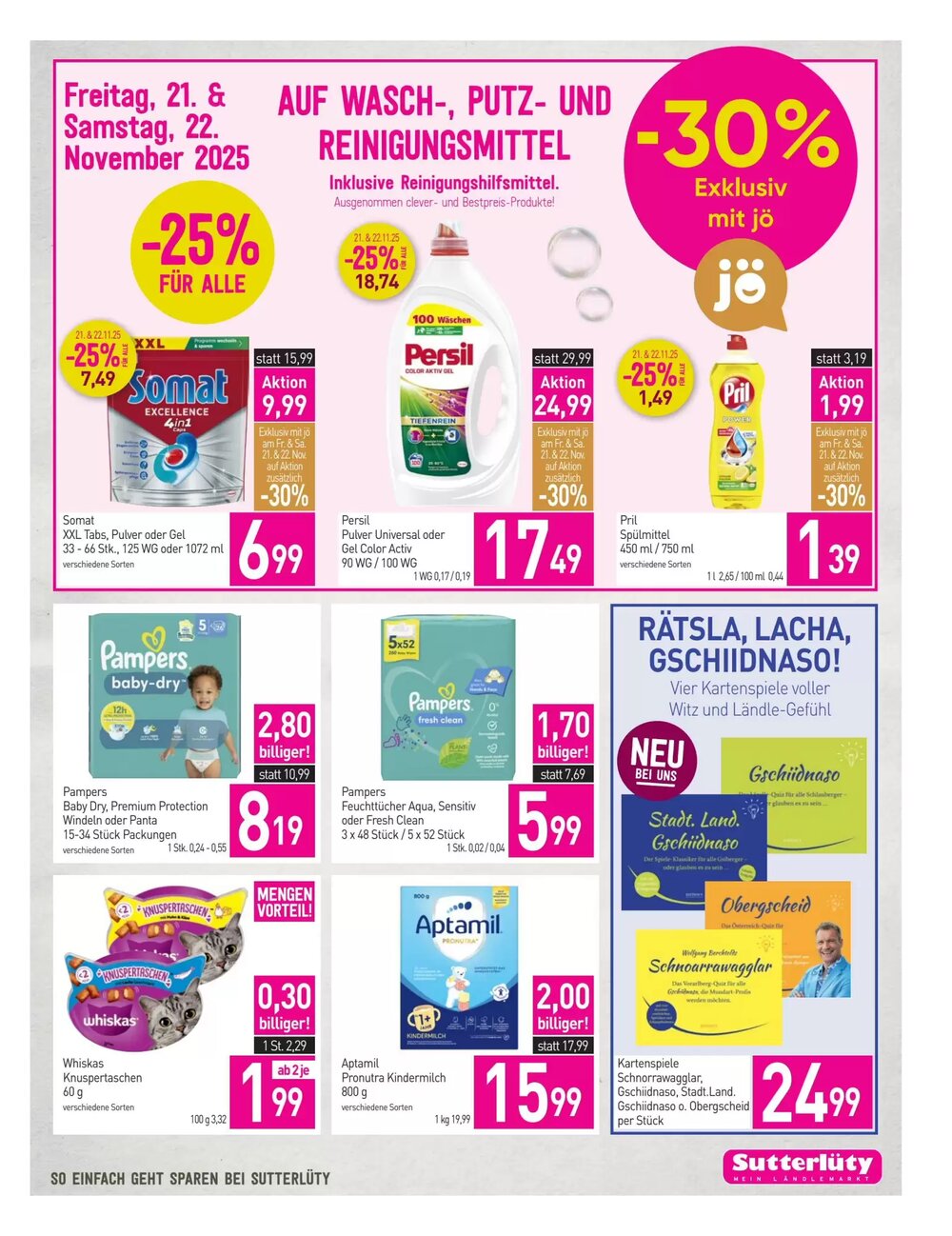 Sutterlüty Flugblatt (ab 20.11.2025) - Angebote und Prospekt - Seite 23